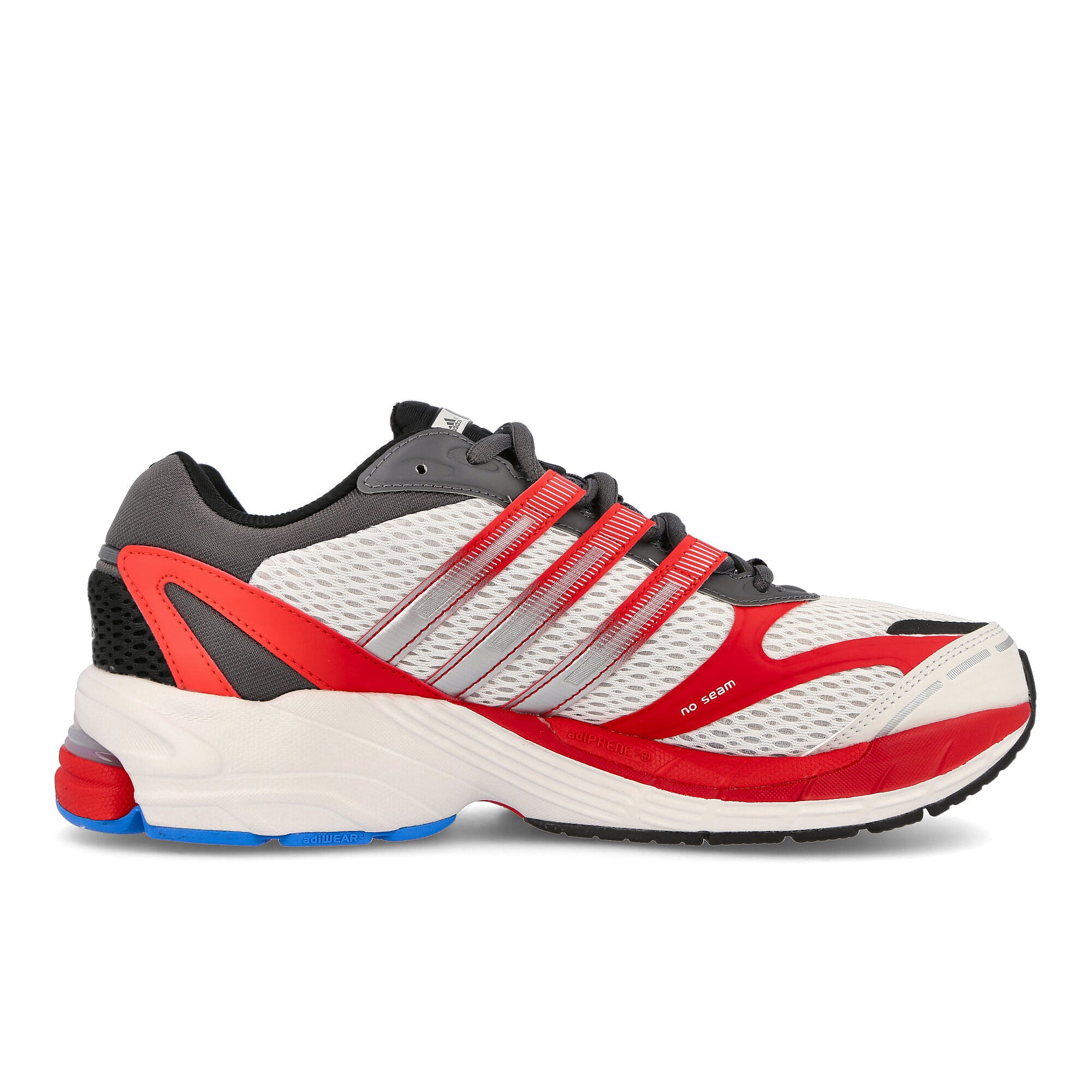 adidas supernova cushion 7 Grey Five / Crystal White / Vivid Red Sneakers Silhouette | Overkill