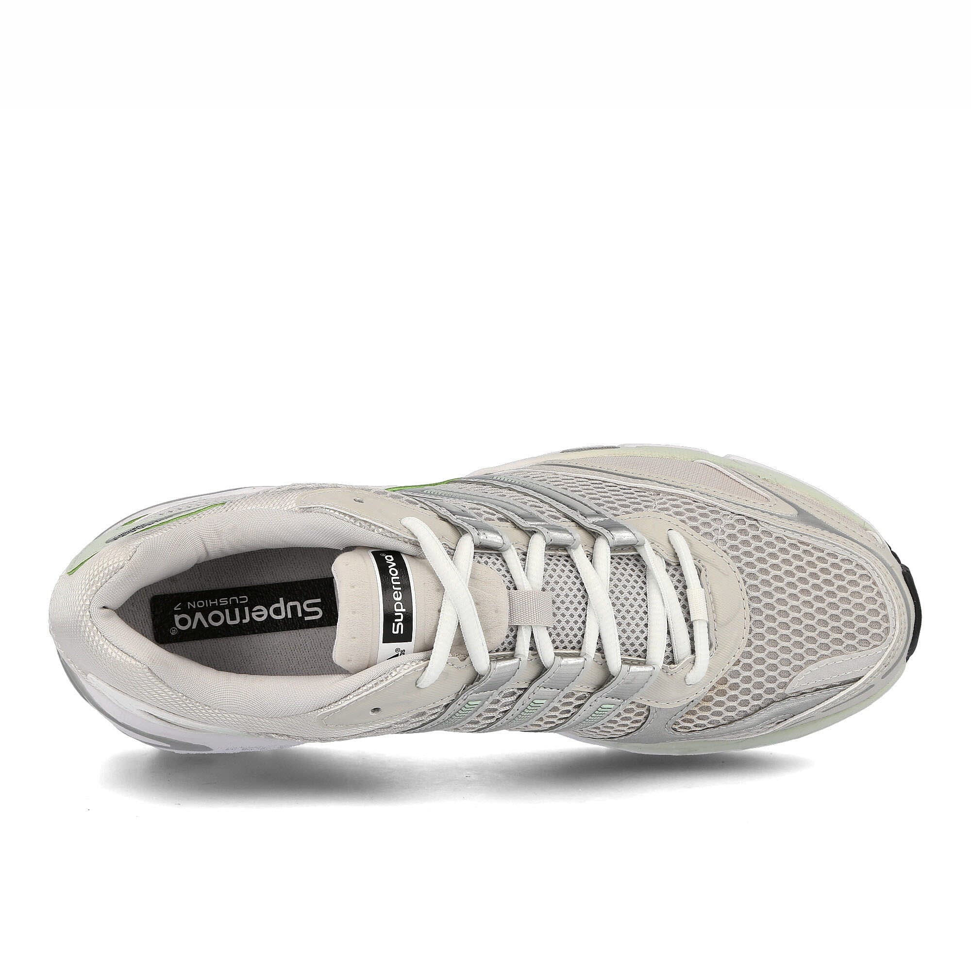 adidas Supernova Cushion 7 Grey One / Silver Metallic / Footwear White Sneakers Detailfoto | Overkill
