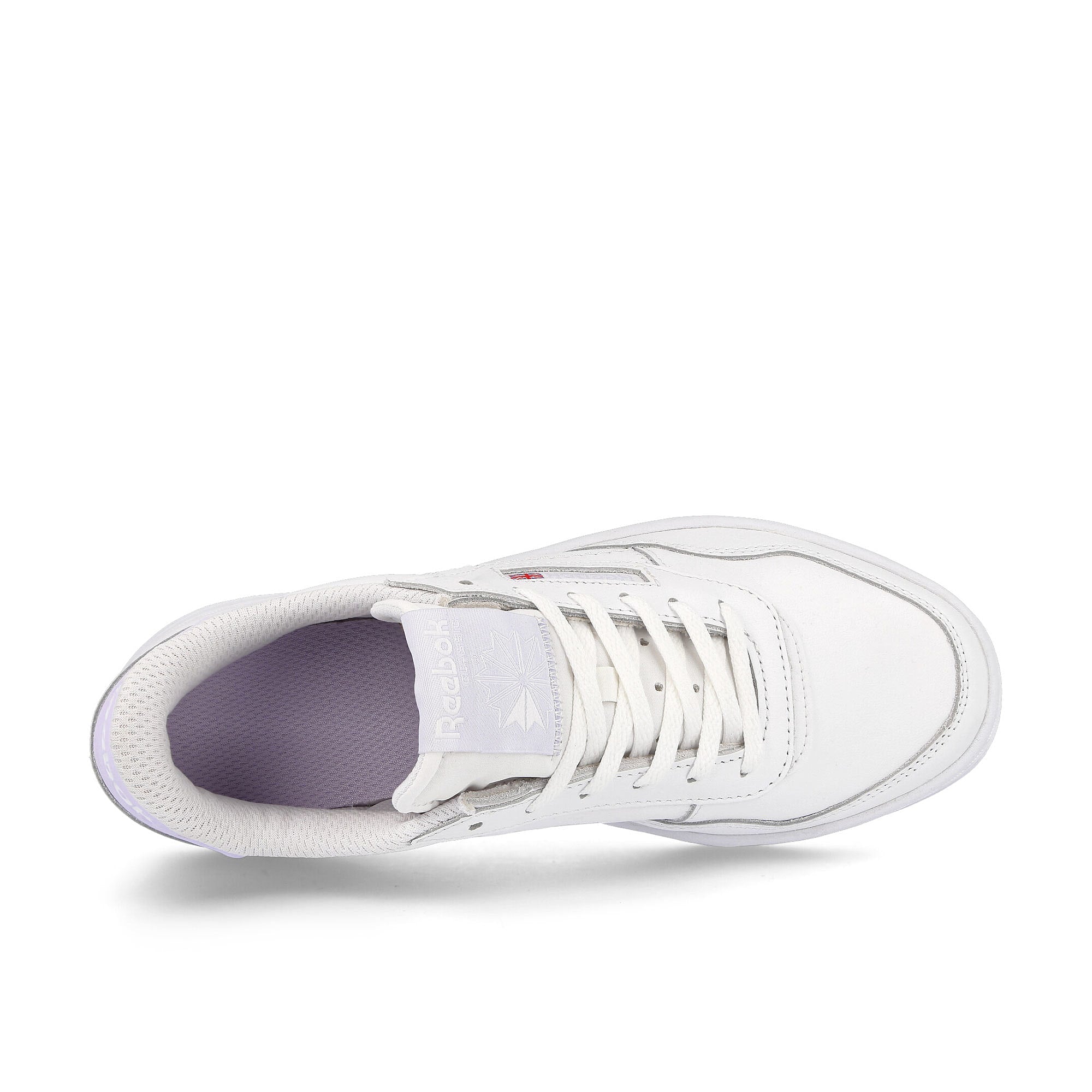Reebok wmns court peak Footwear White / Lucid Lilac / Footwear White Detail view 1 | Overkill