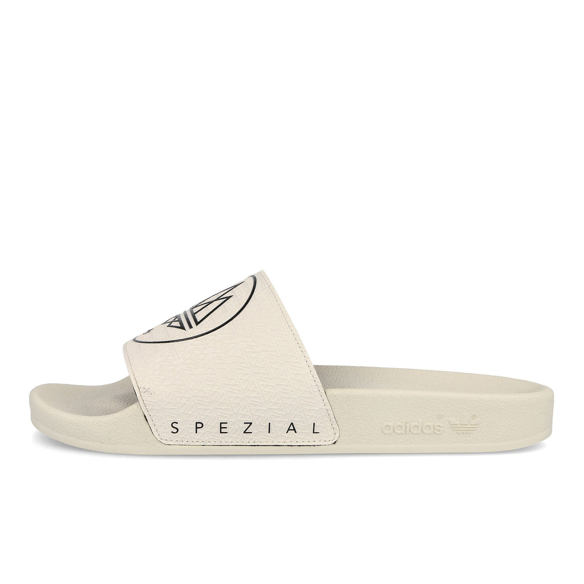 adidas adilette spzl Chalk White / Core Black / Chalk White Slides, Sandals & Slippers GW8793 | Overkill