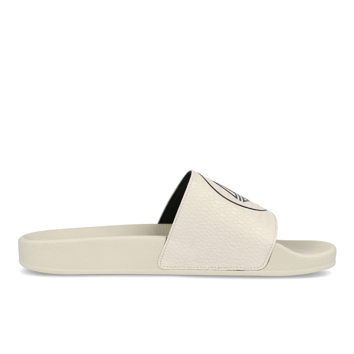 adidas adilette spzl Chalk White / Core Black / Chalk White Slides, Sandals & Slippers Silhouette | Overkill