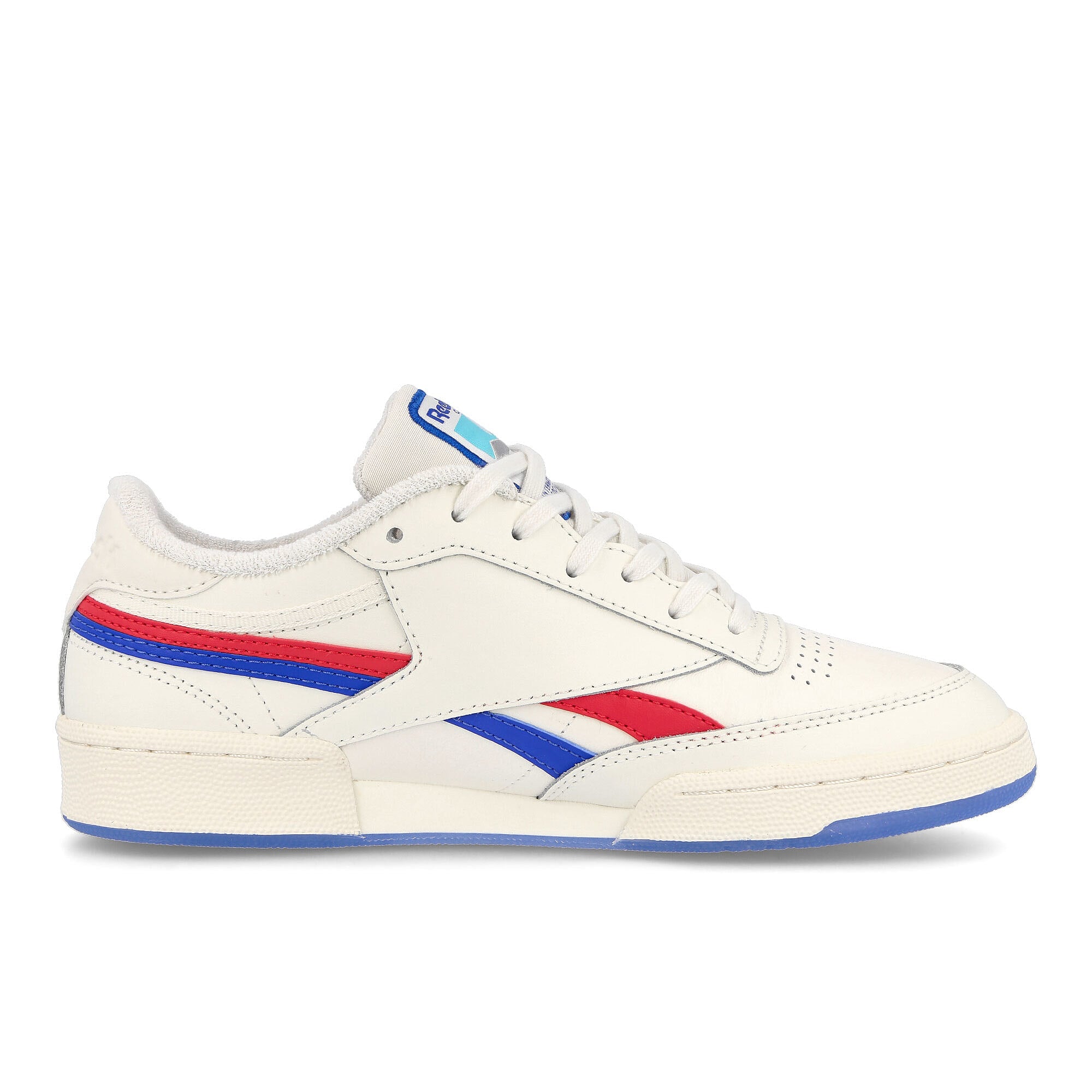 Reebok club c revenge Chalk-Vector Red-Court Blue Sneakers Silhouette | Overkill