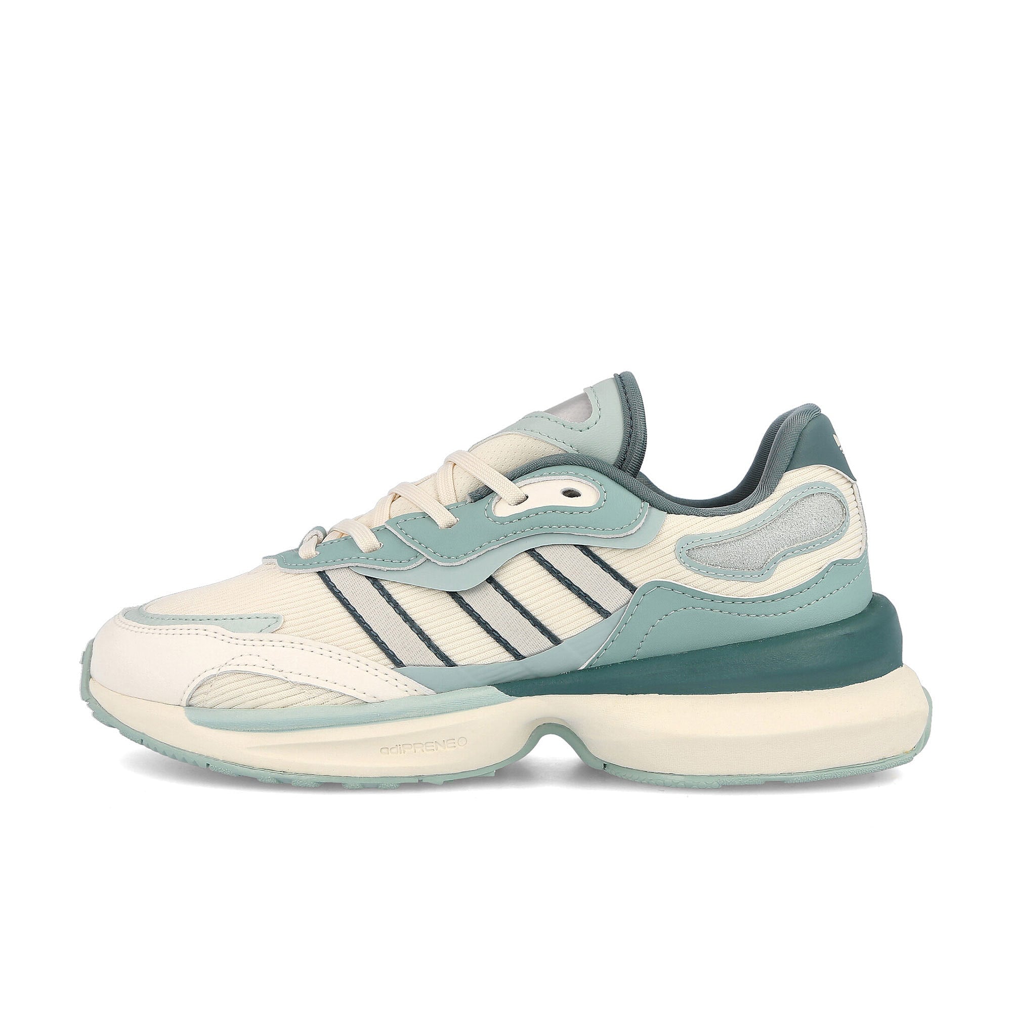 adidas wmns zentic Chalk White-Chalk White-Hazy Green Sneakers GX0422 | Overkill