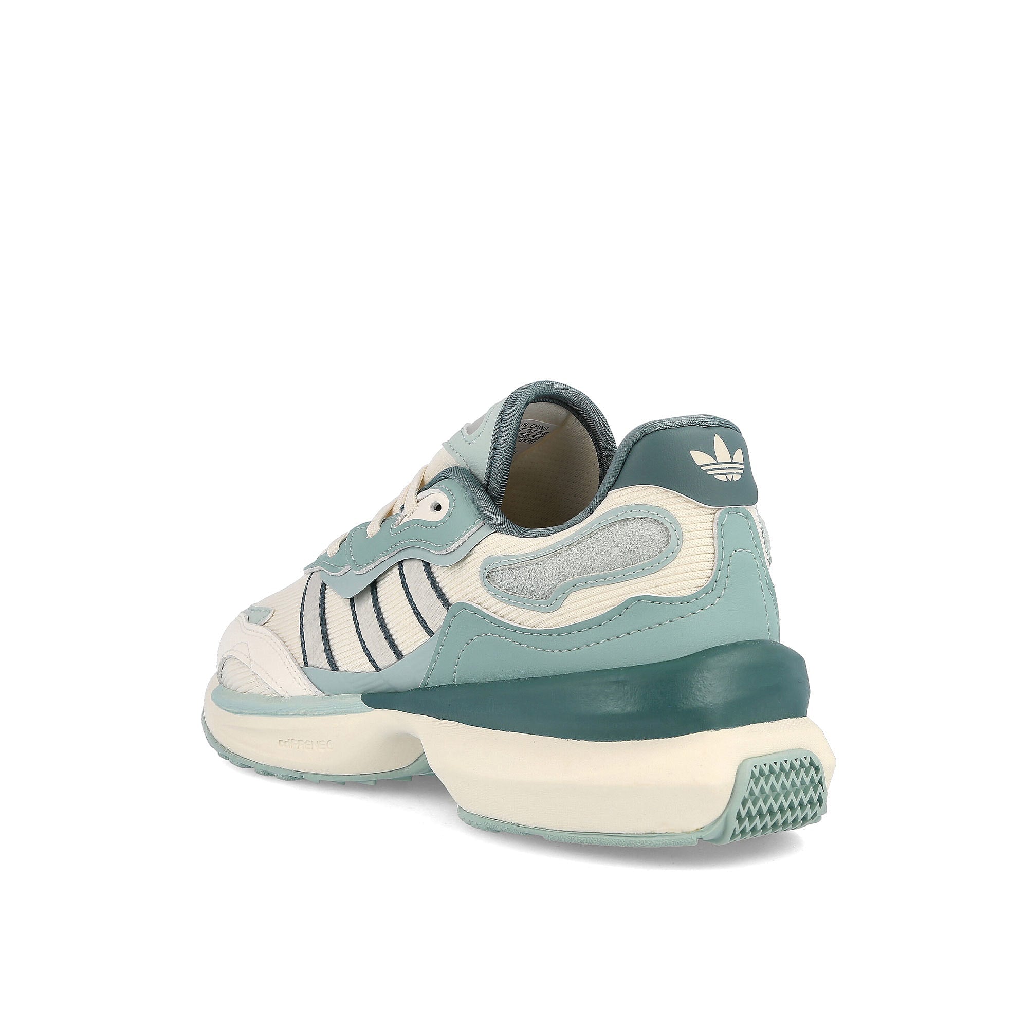 adidas wmns zentic Chalk White-Chalk White-Hazy Green Sneakers Material | Overkill