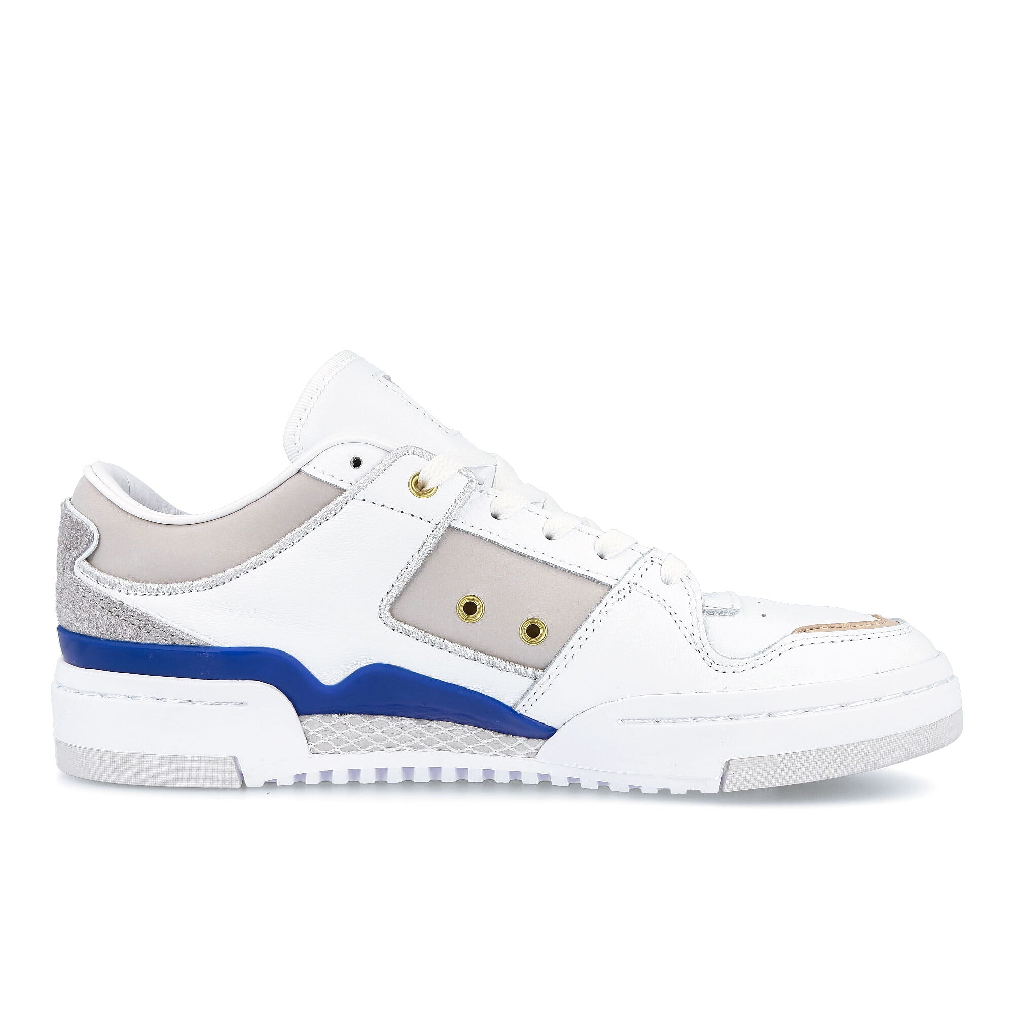 adidas forum luxe low Footwear White-Grey One-Collegiate Royal Sneakers Silhouette | Overkill