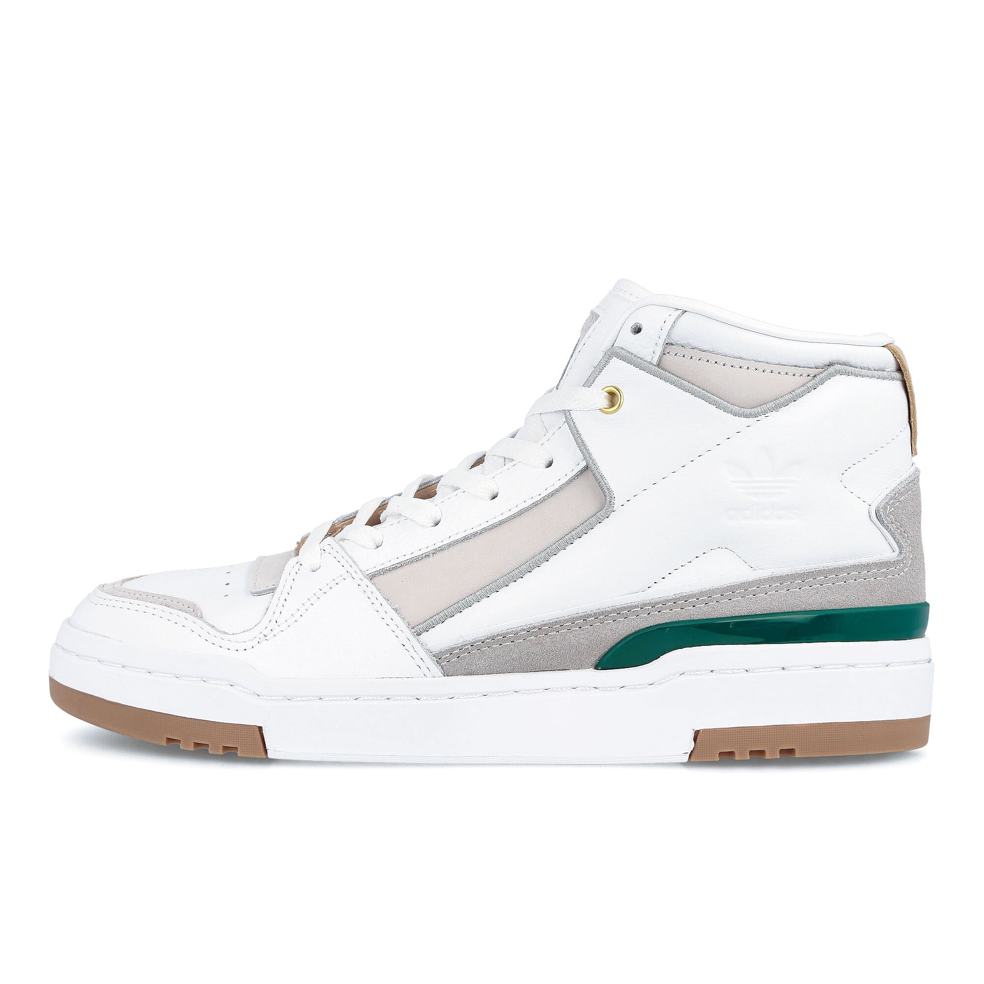 adidas forum luxe mid Footwear White-Collegiate Green-Grey One Sneakers GX0519 | Overkill