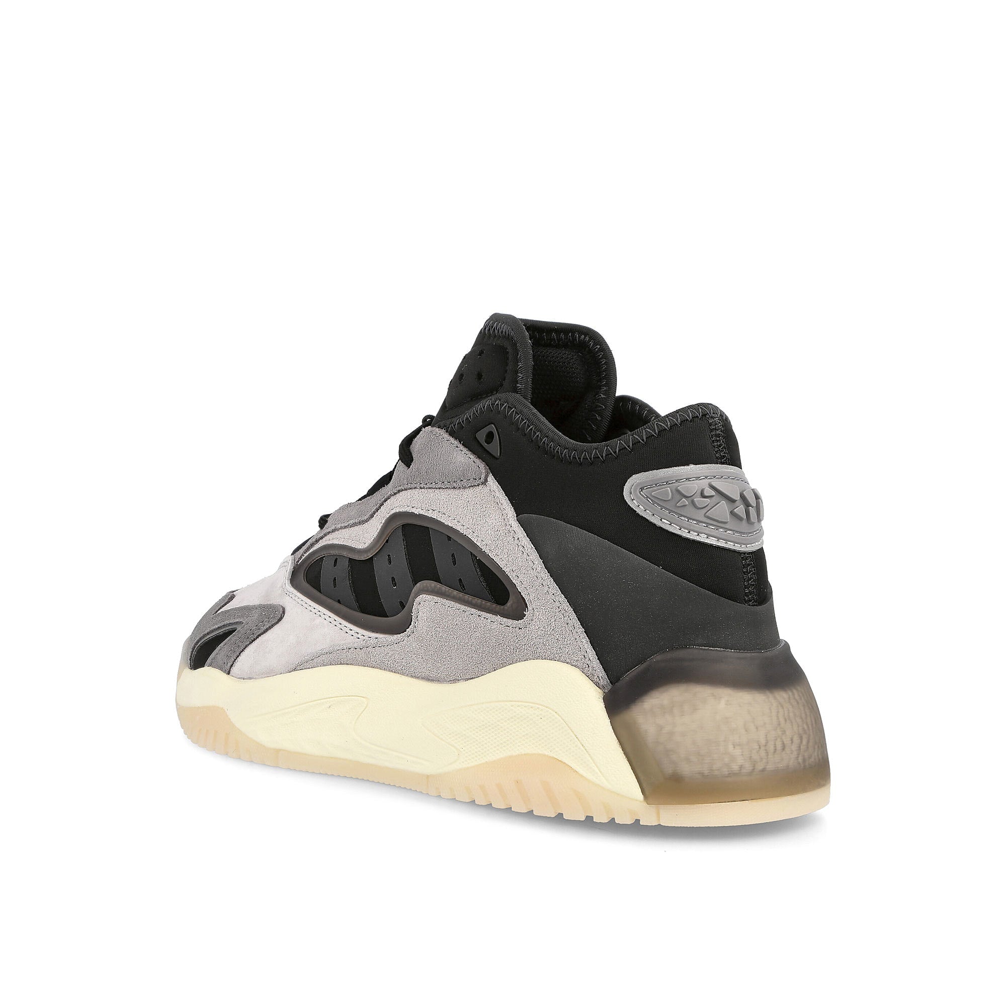 adidas streetball ii Grey Two-Core Black-Cream White Sneakers Material | Overkill