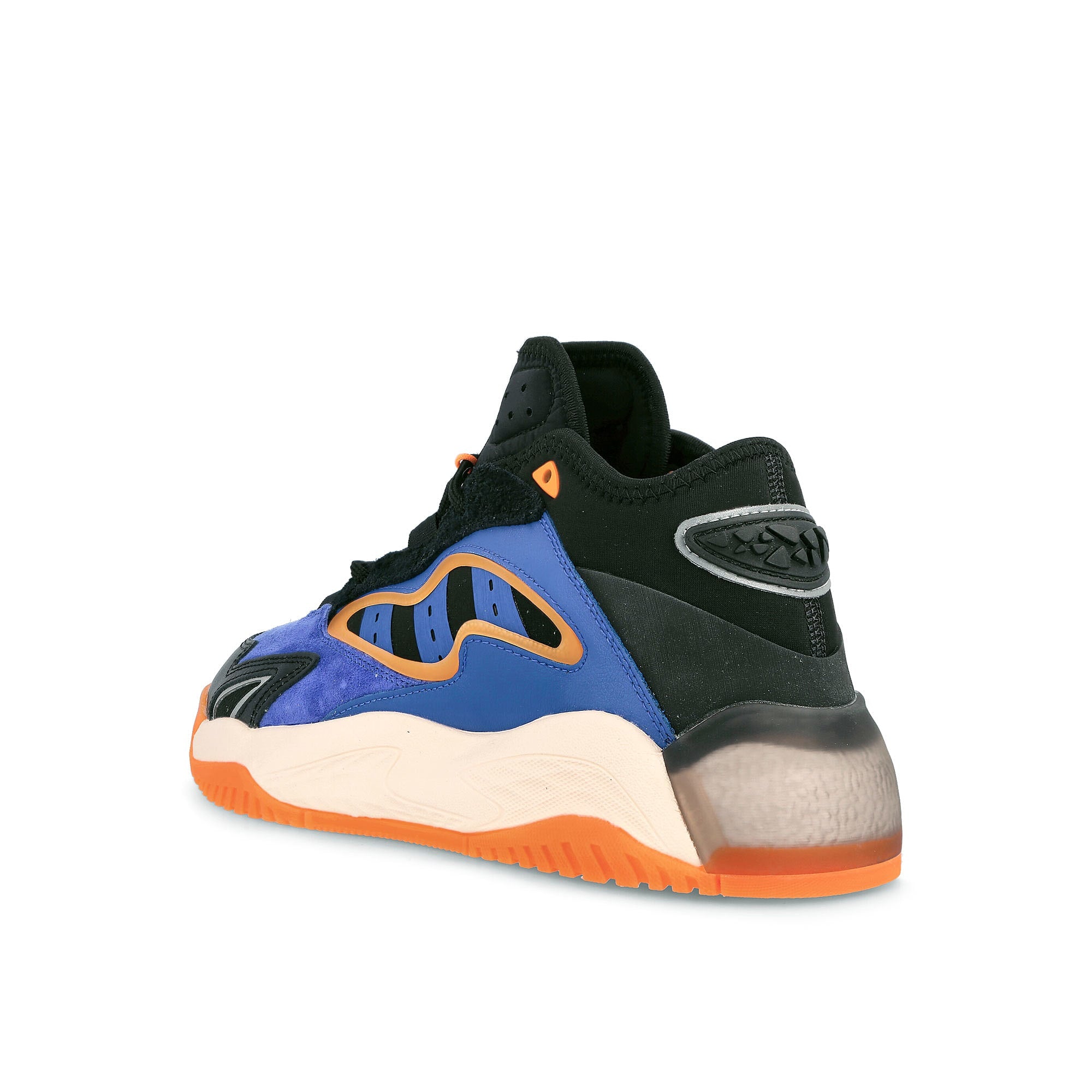 adidas streetball ii Core Black-Orange-Blue Sneakers Material | Overkill