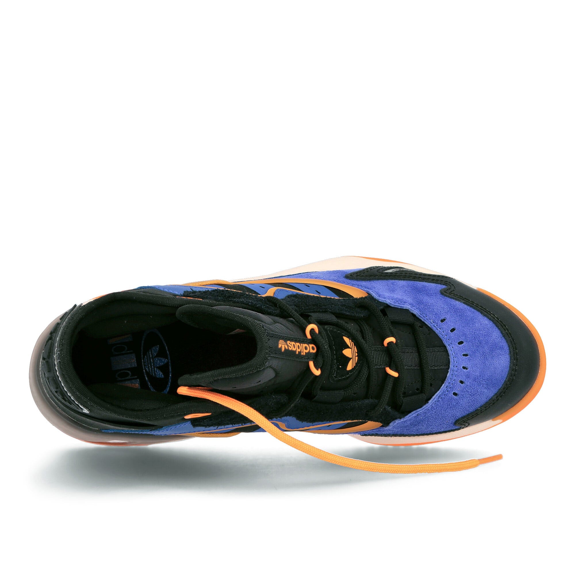 adidas streetball ii Core Black-Orange-Blue Sneakers Detailfoto | Overkill