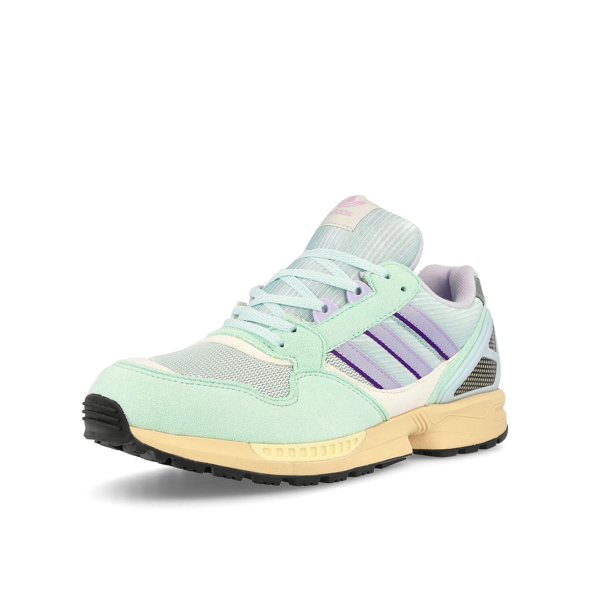 adidas zx 9020 Ice Mint-PRPTN-Core Black Low Top Sneakers Close Up | Overkill