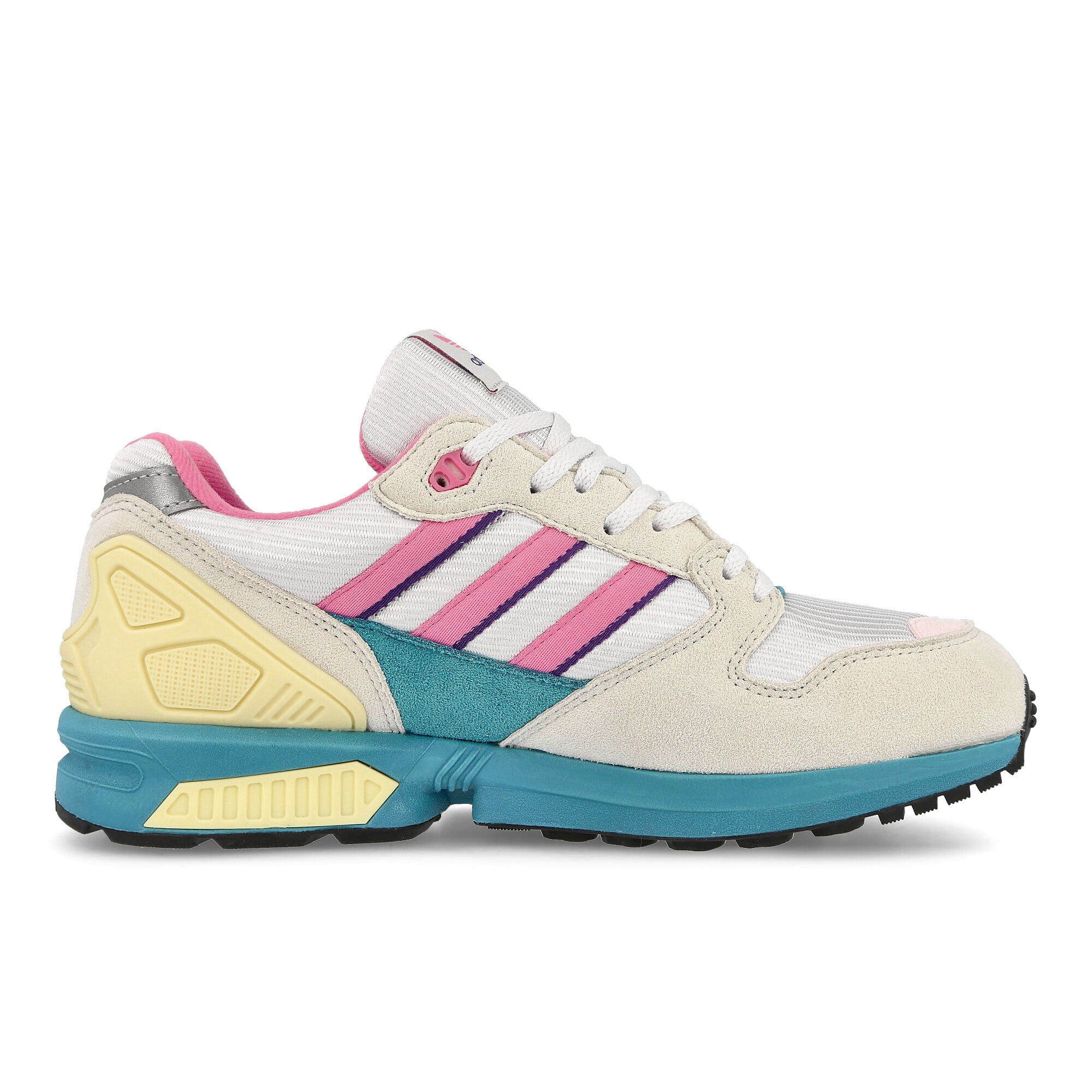 adidas zx 5020 Crystal White / Bliss Pink / Silver Metallic Low Top Sneakers Silhouette | Overkill