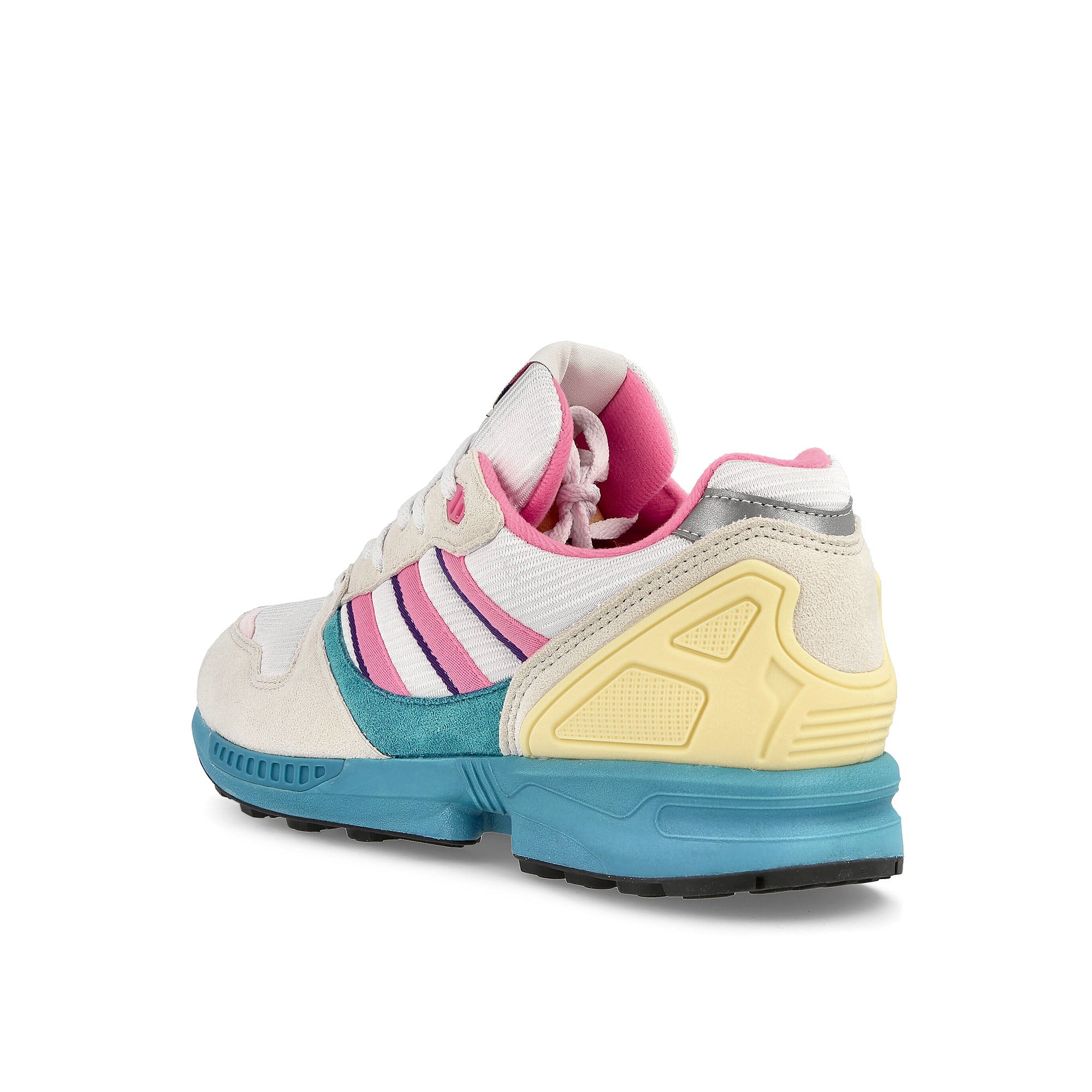 adidas zx 5020 Crystal White / Bliss Pink / Silver Metallic Low Top Sneakers Material | Overkill