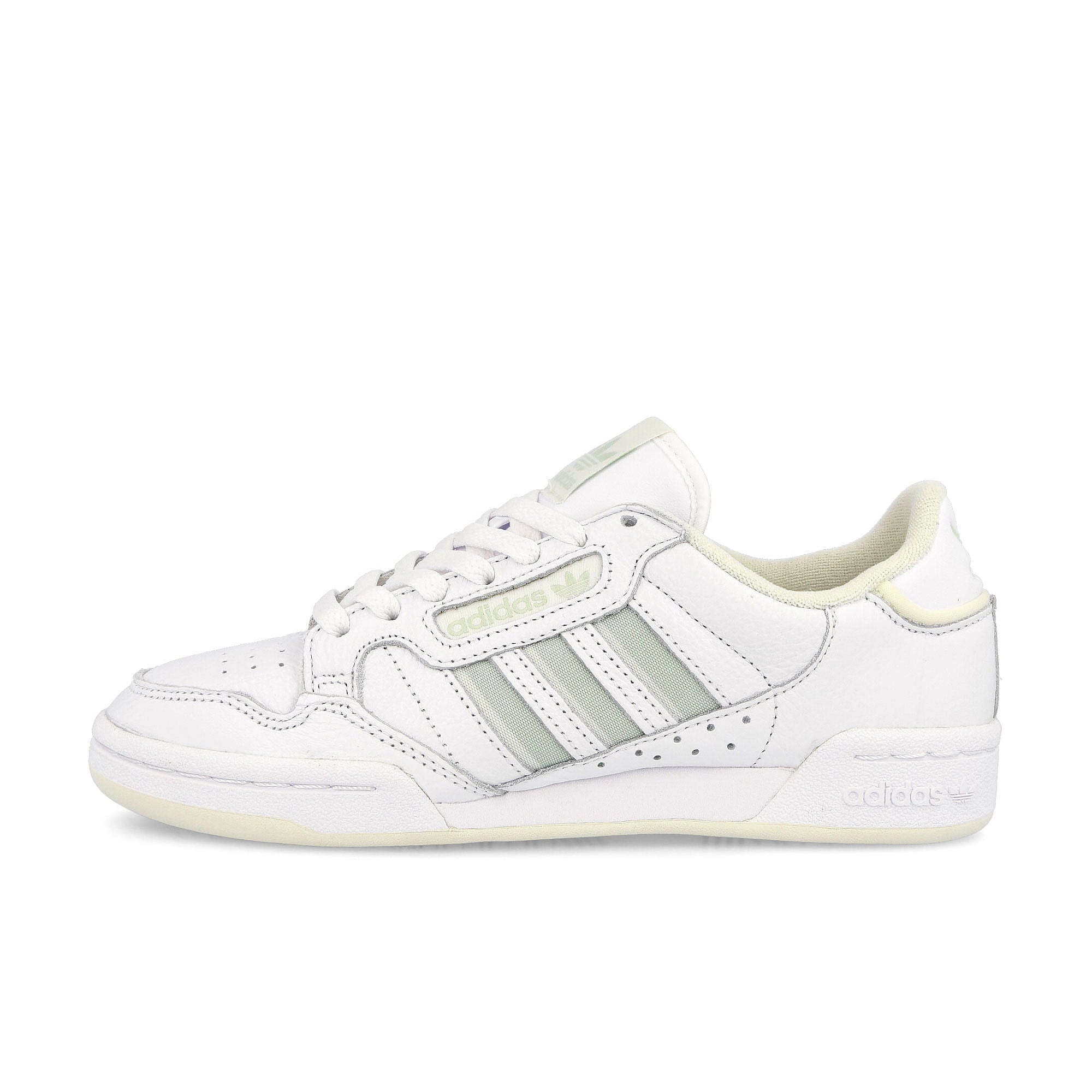adidas continental 80 stripes Footwear White-Line Green-Off White Sneakers GX1914 | Overkill