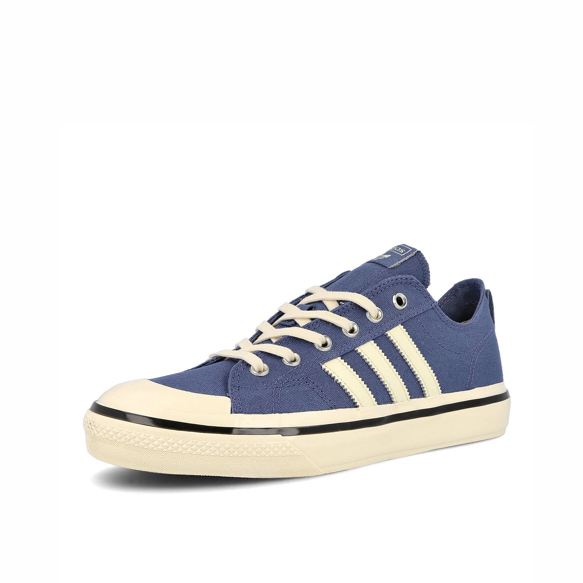 adidas nizza rf 74 Wonder Steel / Cream White / Core Black Sneakers Close Up | Overkill