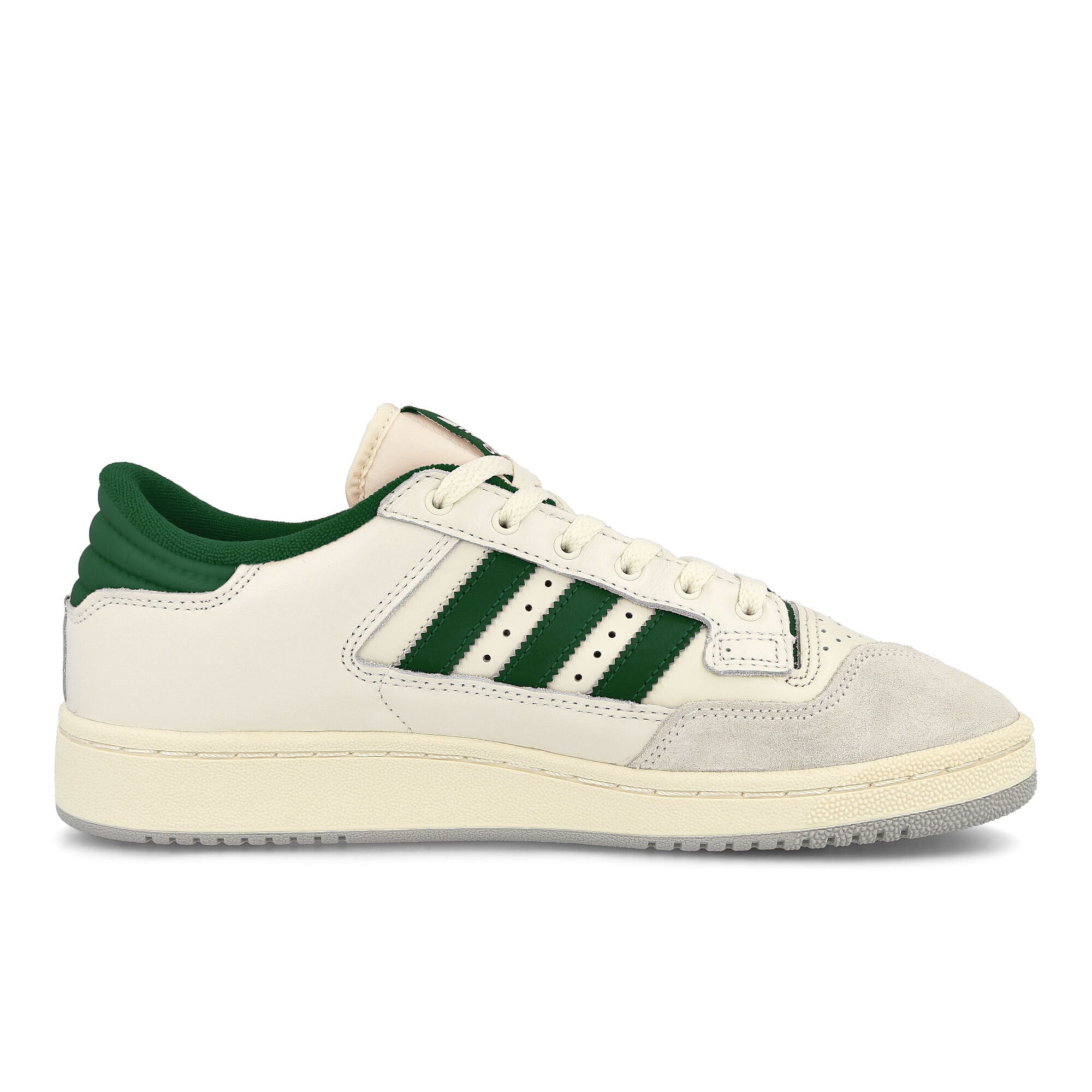 adidas Centennial 85 Lo Cloud White / Dark Green / Chalk White Low Top Sneakers Silhouette | Overkill