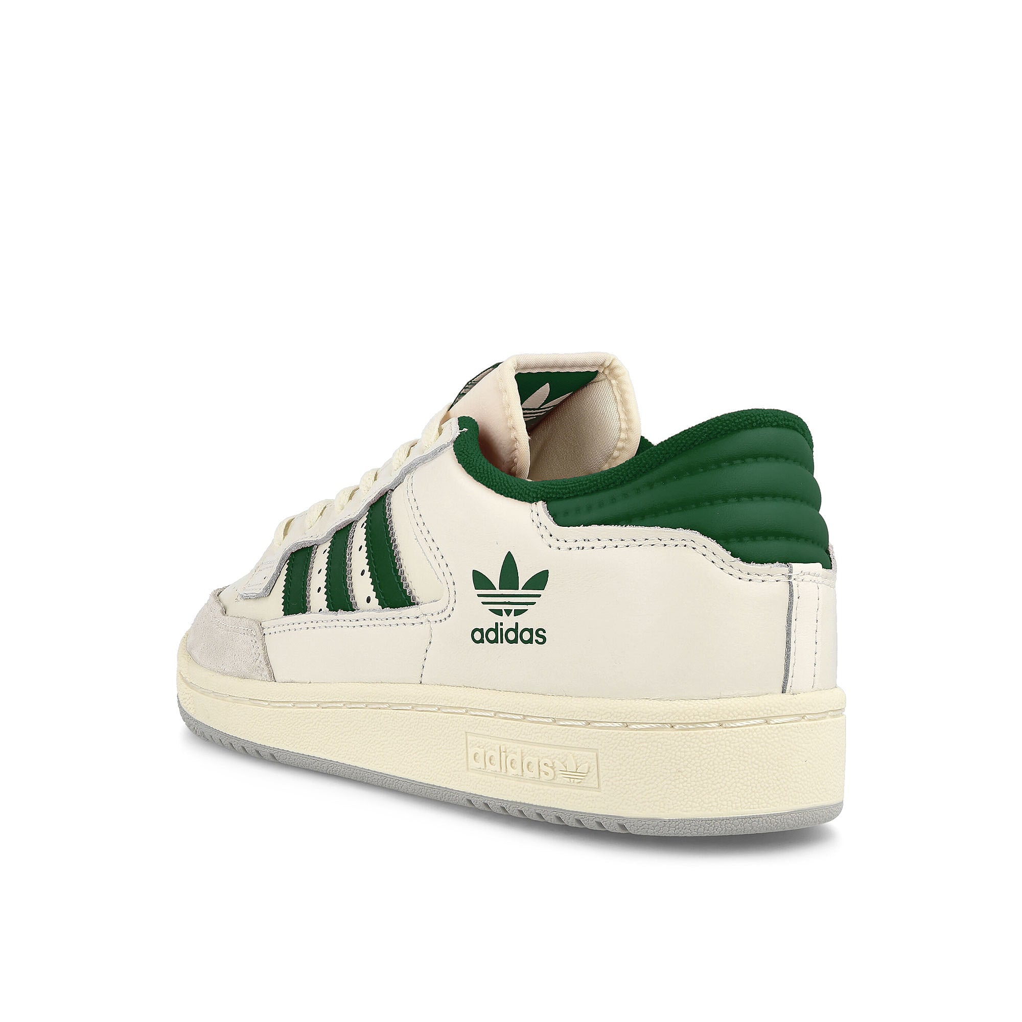 adidas Centennial 85 Lo Cloud White / Dark Green / Chalk White Low Top Sneakers Material | Overkill