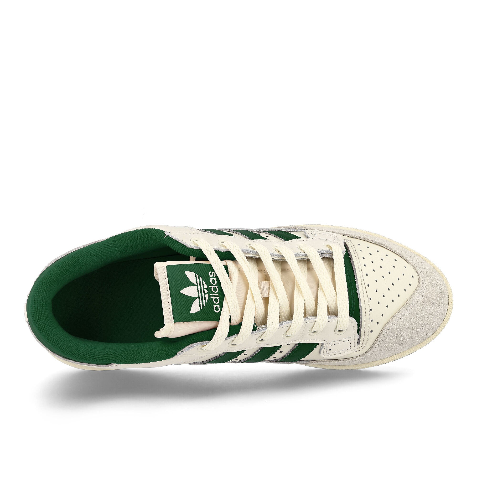 adidas Centennial 85 Lo Cloud White / Dark Green / Chalk White Low Top Sneakers Detailfoto | Overkill