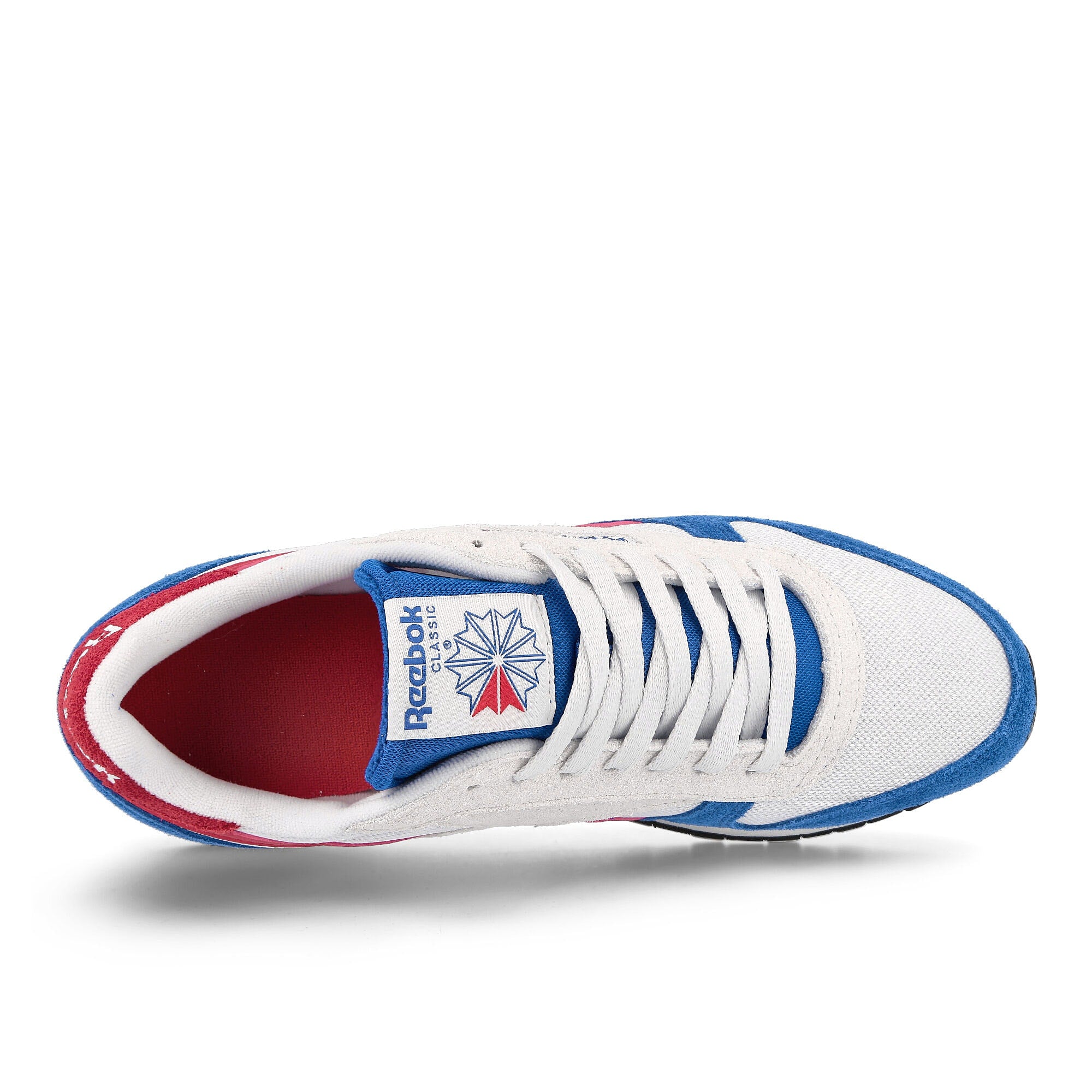 Reebok classic leather Vector Blue / Footwear White / Vector Red Sneakers Detailfoto | Overkill