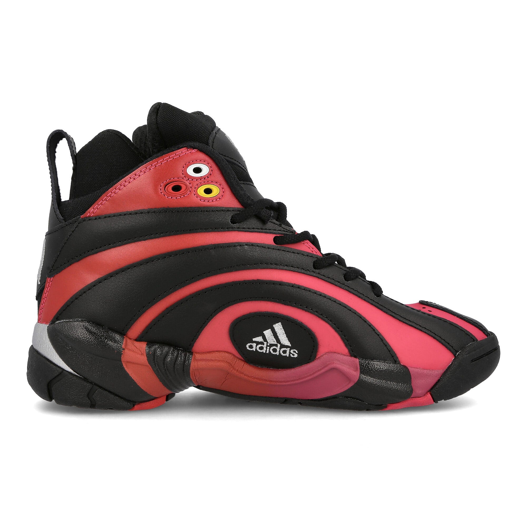 Reebok shaqnosis Semi Pursuit Pink-Flash Red-Black Sneakers Silhouette | Overkill