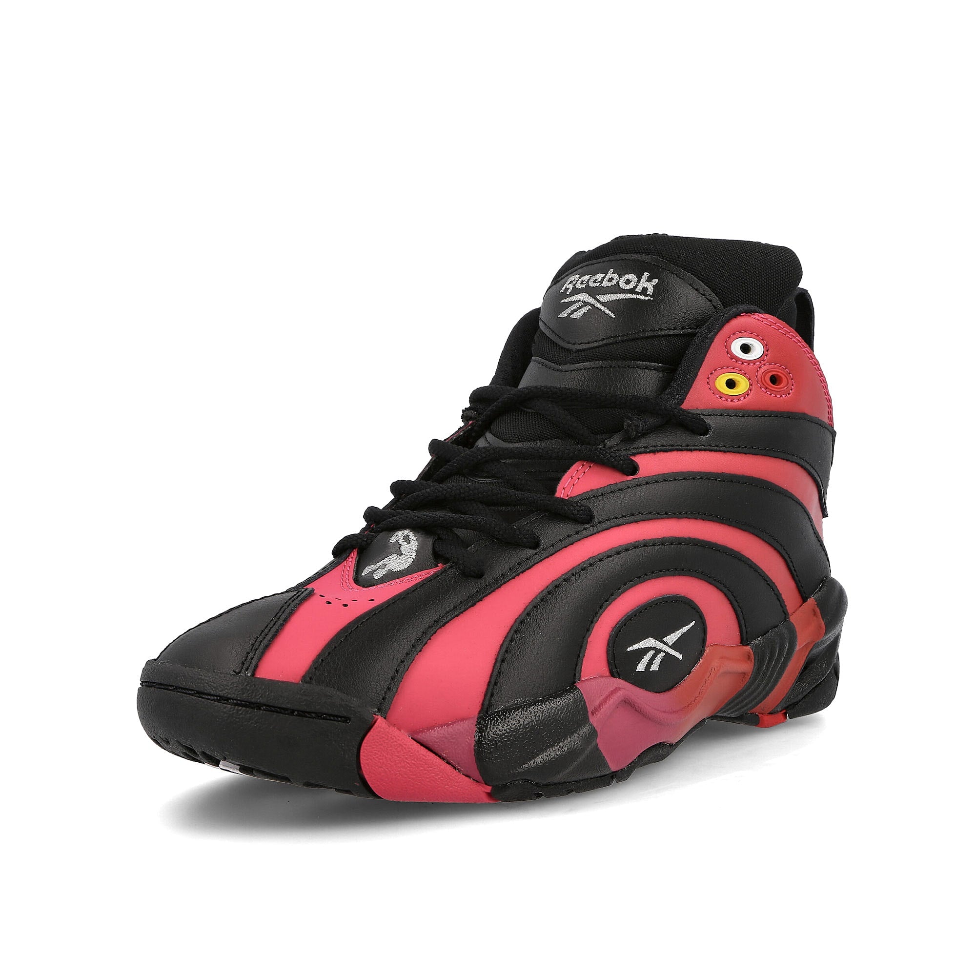 Reebok shaqnosis Semi Pursuit Pink-Flash Red-Black Sneakers Material | Overkill