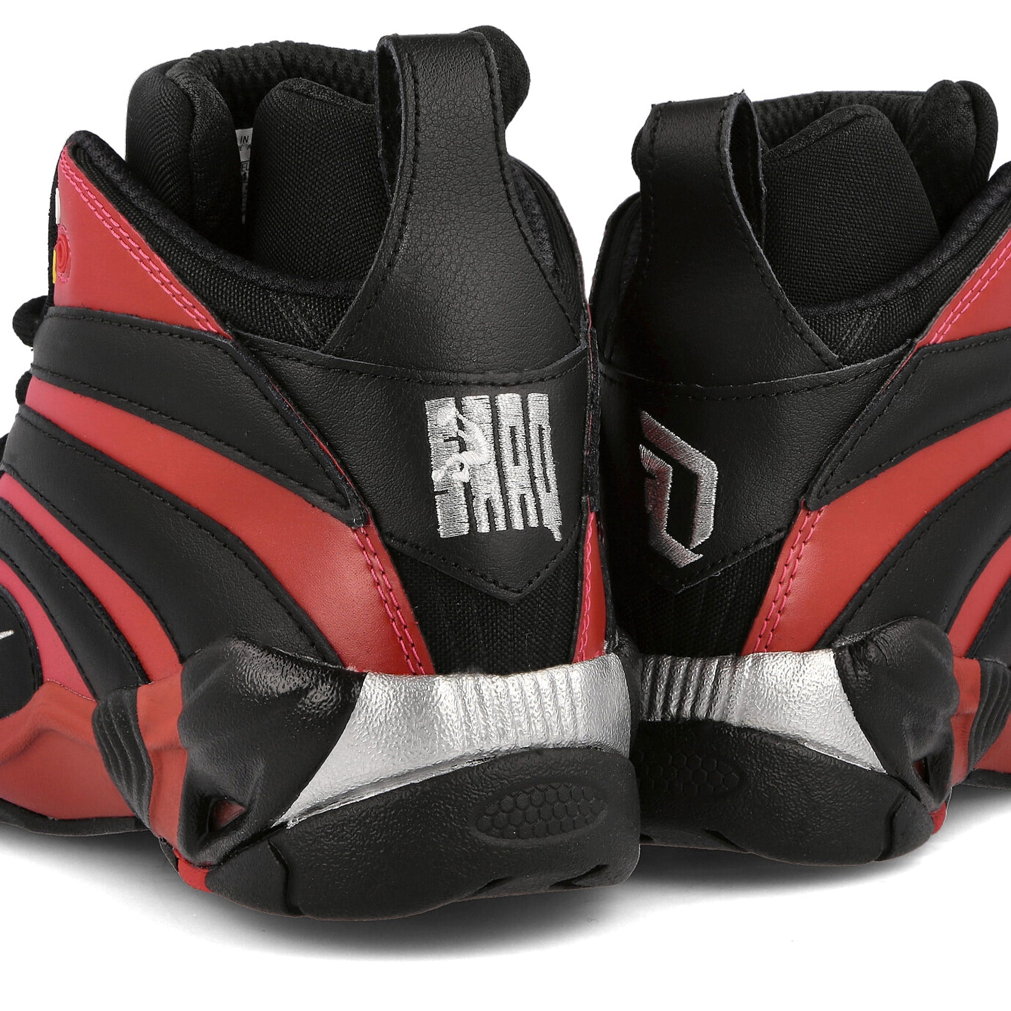 Reebok shaqnosis Semi Pursuit Pink-Flash Red-Black Sneakers Detailfoto | Overkill
