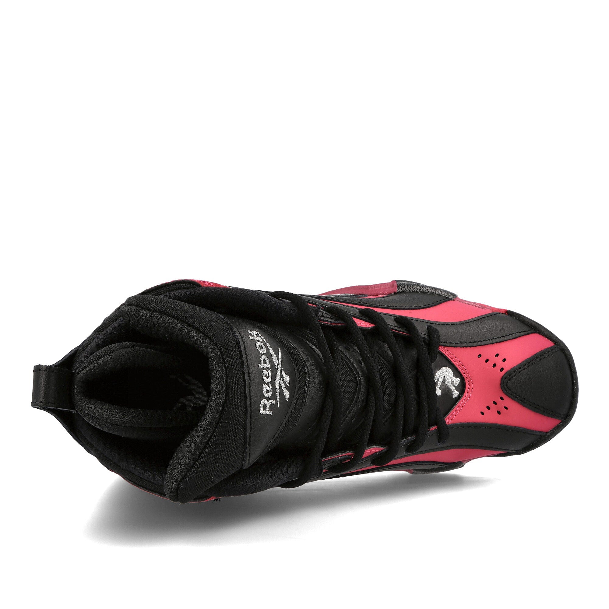 Reebok shaqnosis Semi Pursuit Pink-Flash Red-Black Sneakers Detail View 1 | Overkill