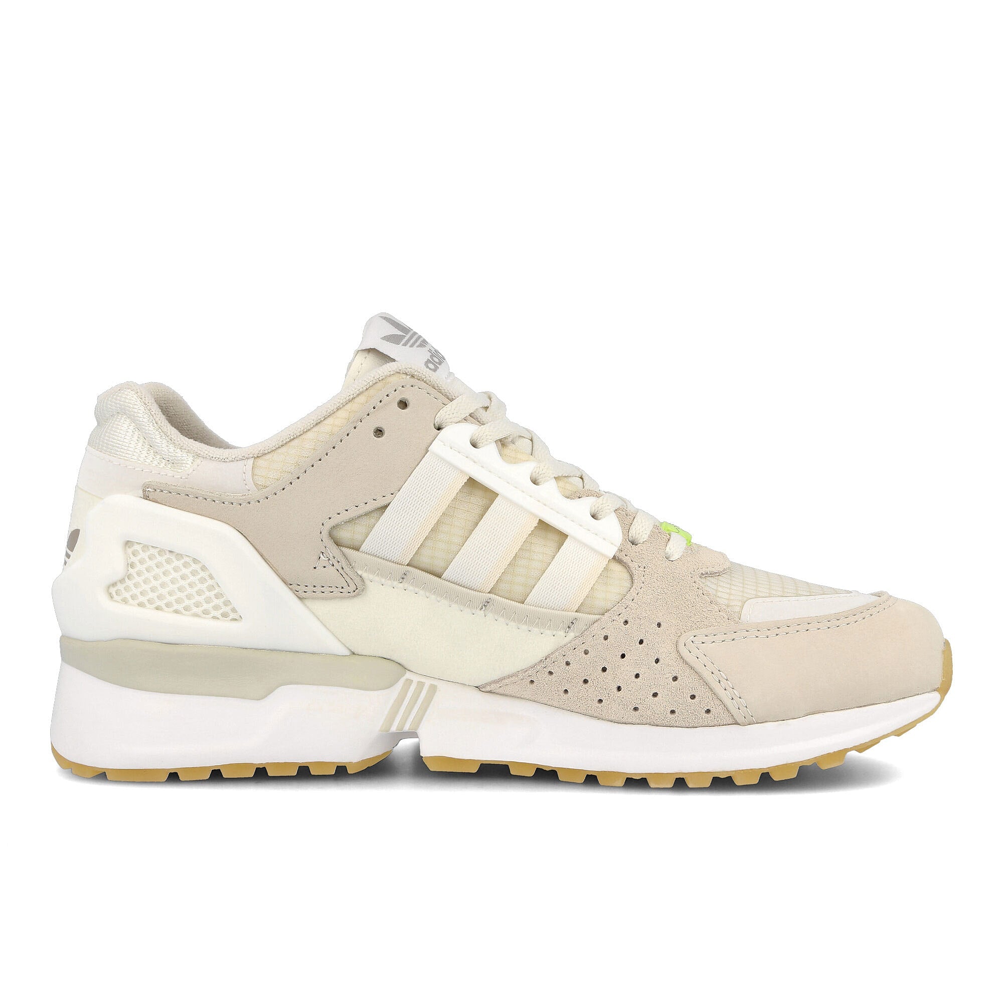 adidas zx 10.000 c Footwear White-Chalk White-Chalk White Sneakers Silhouette | Overkill