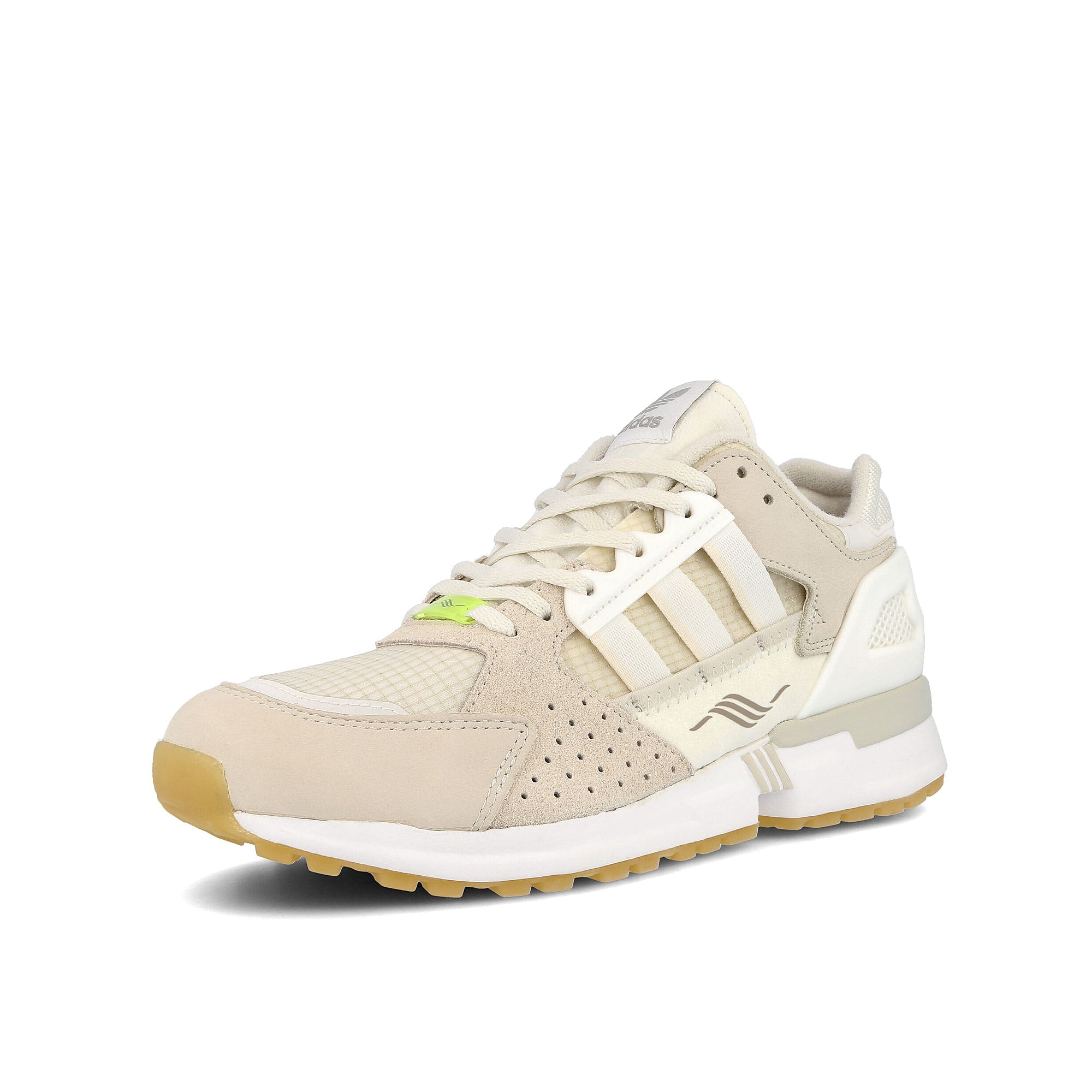 adidas zx 10.000 c Footwear White-Chalk White-Chalk White Sneakers Close Up | Overkill