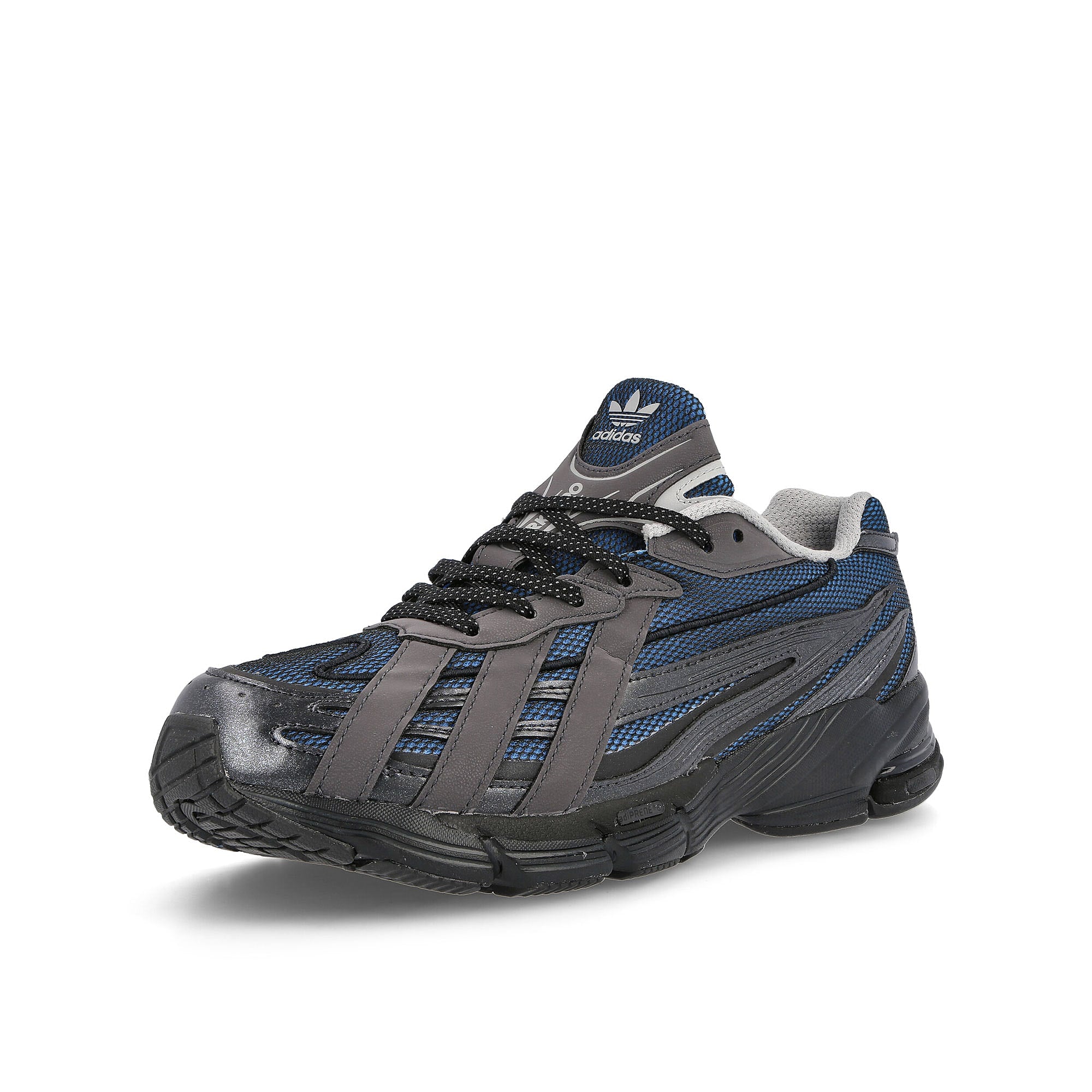 adidas orketro Bright Blue / Carbon / Core Black Sneakers Close Up | Overkill