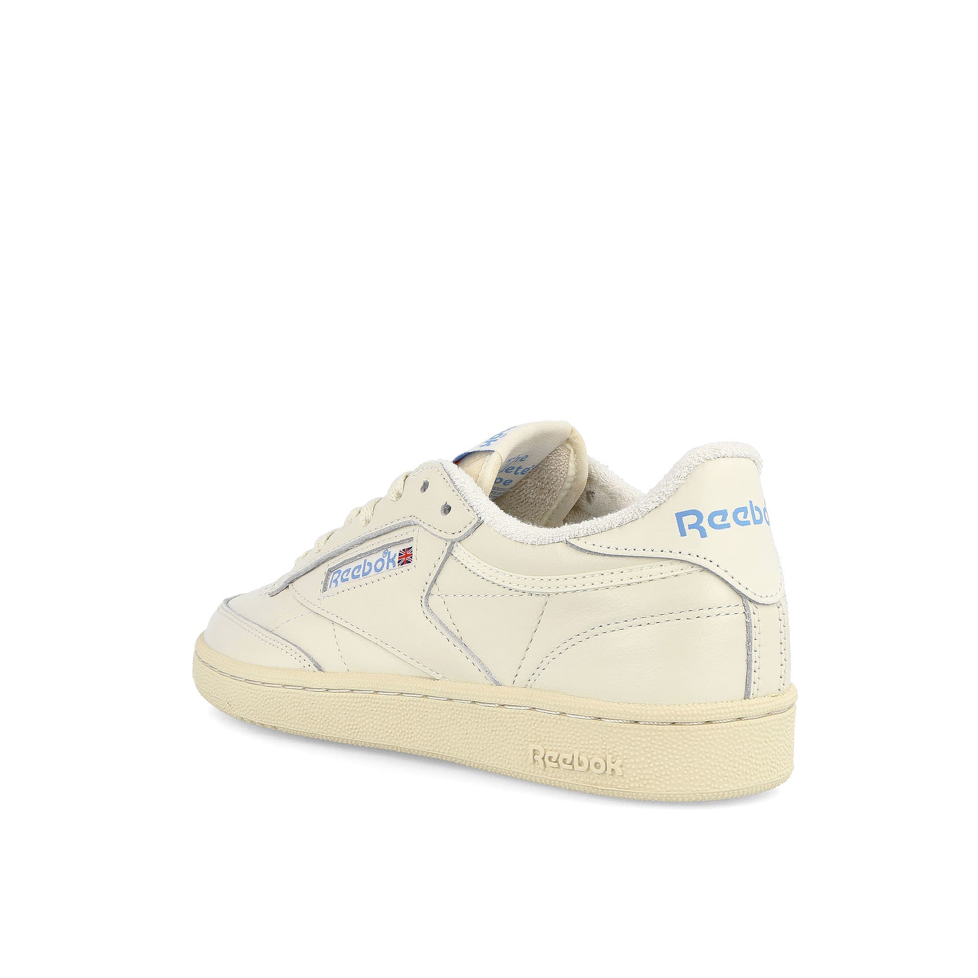 Reebok W Club C 85 Vintage Chalk / Alabaster / Sky Blue Low Top Sneakers Material | Overkill