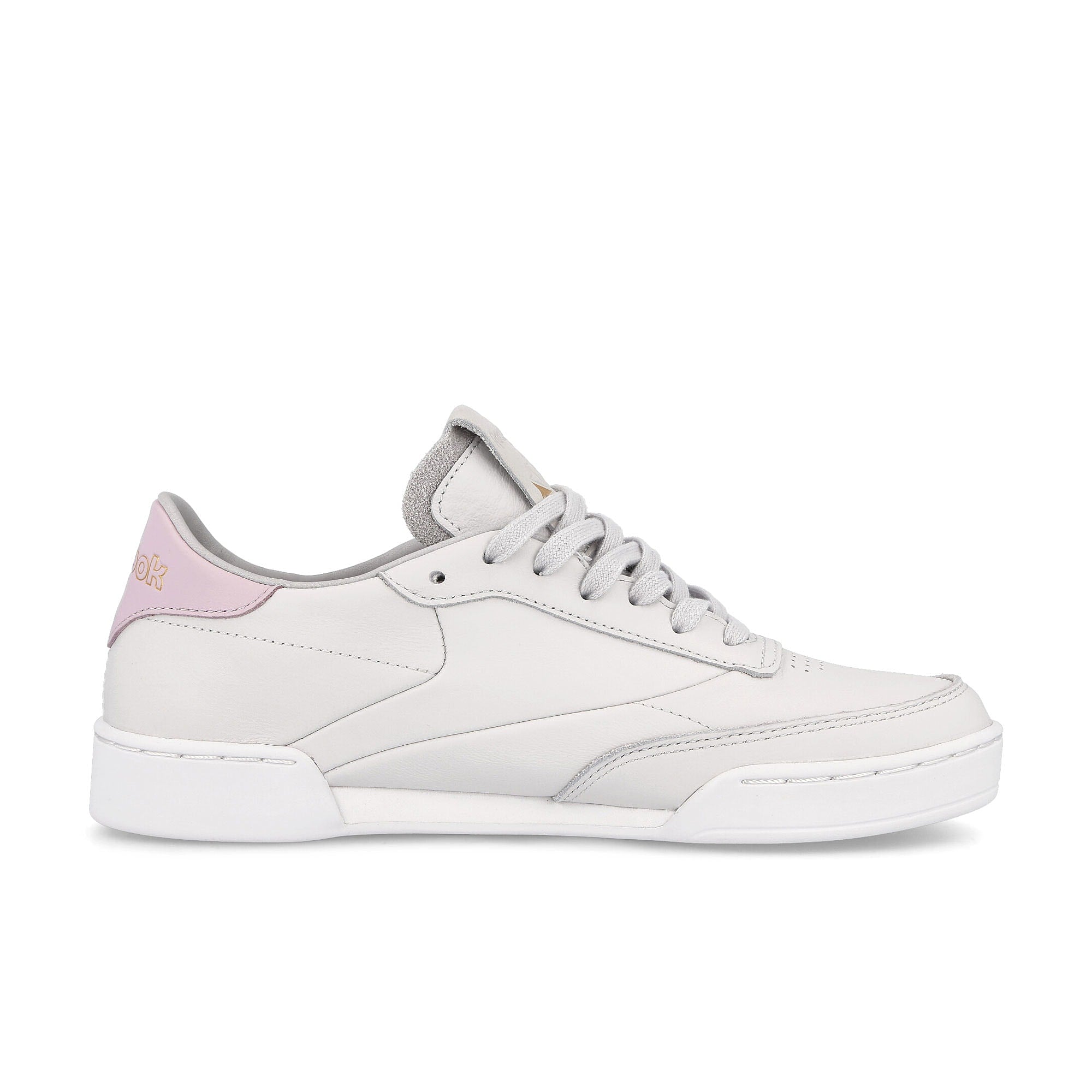 Reebok wmns club c clean Cold Grey 1 / Footwear White / Quartz Glow Sneakers Silhouette | Overkill