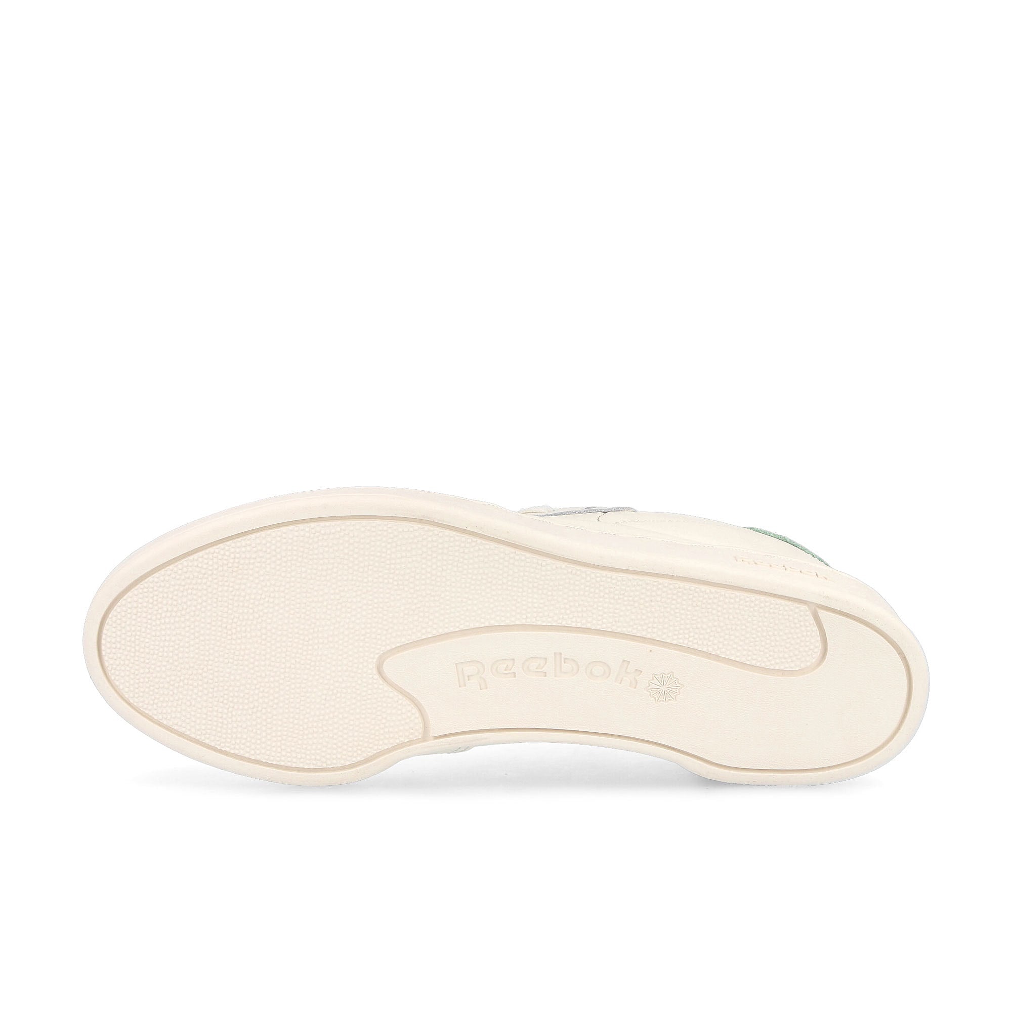 Reebok wmns club c clean Chalk / Chalk / Light Sage Detail view 2 | Overkill