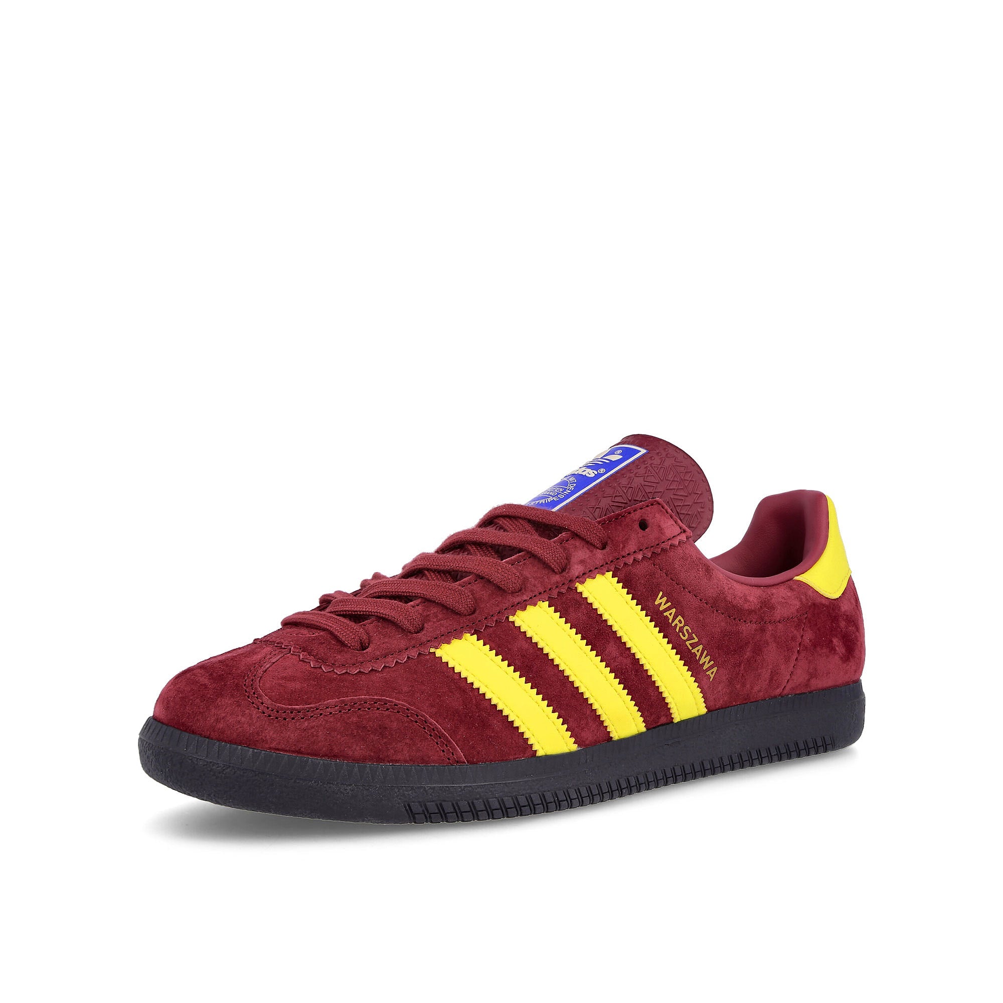 adidas warszawa spzl Red / Yellow Sneakers Close Up | Overkill
