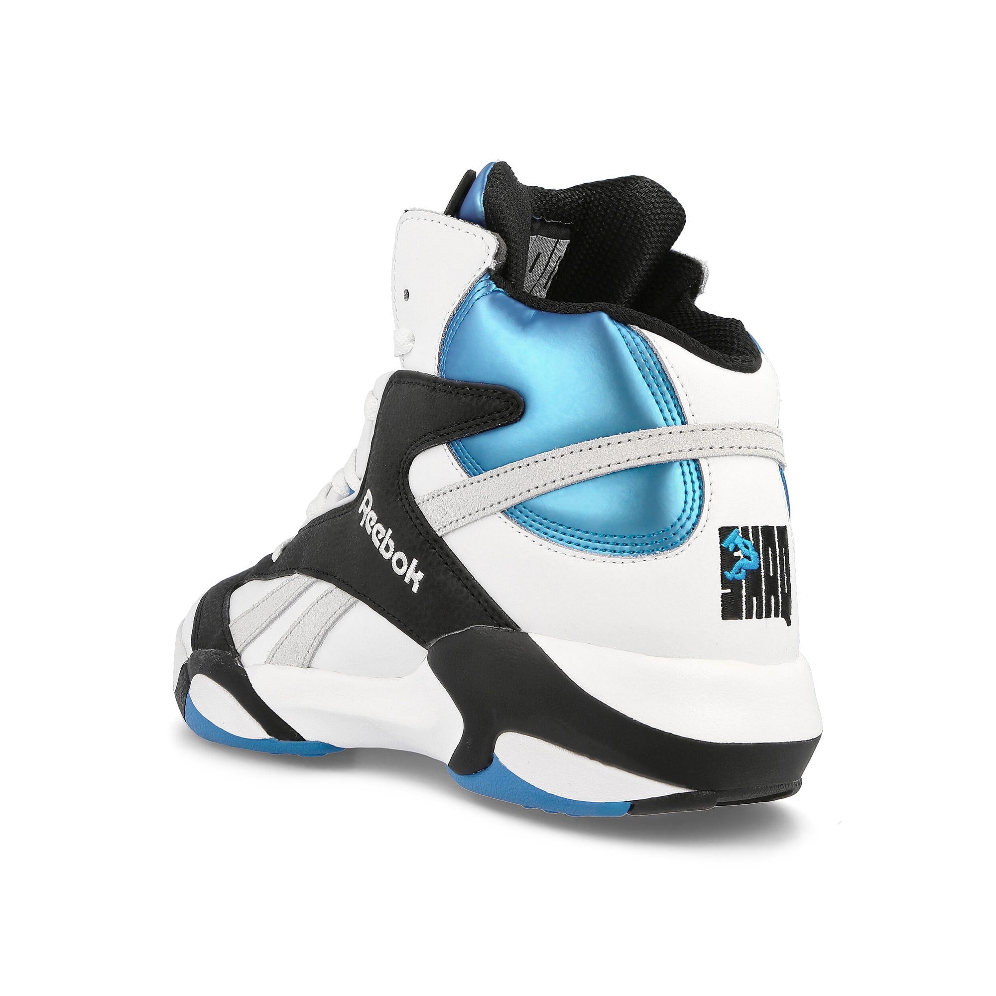 Reebok Shaq Attaq Footwear White / Core Black / Azure Sneakers Material | Overkill
