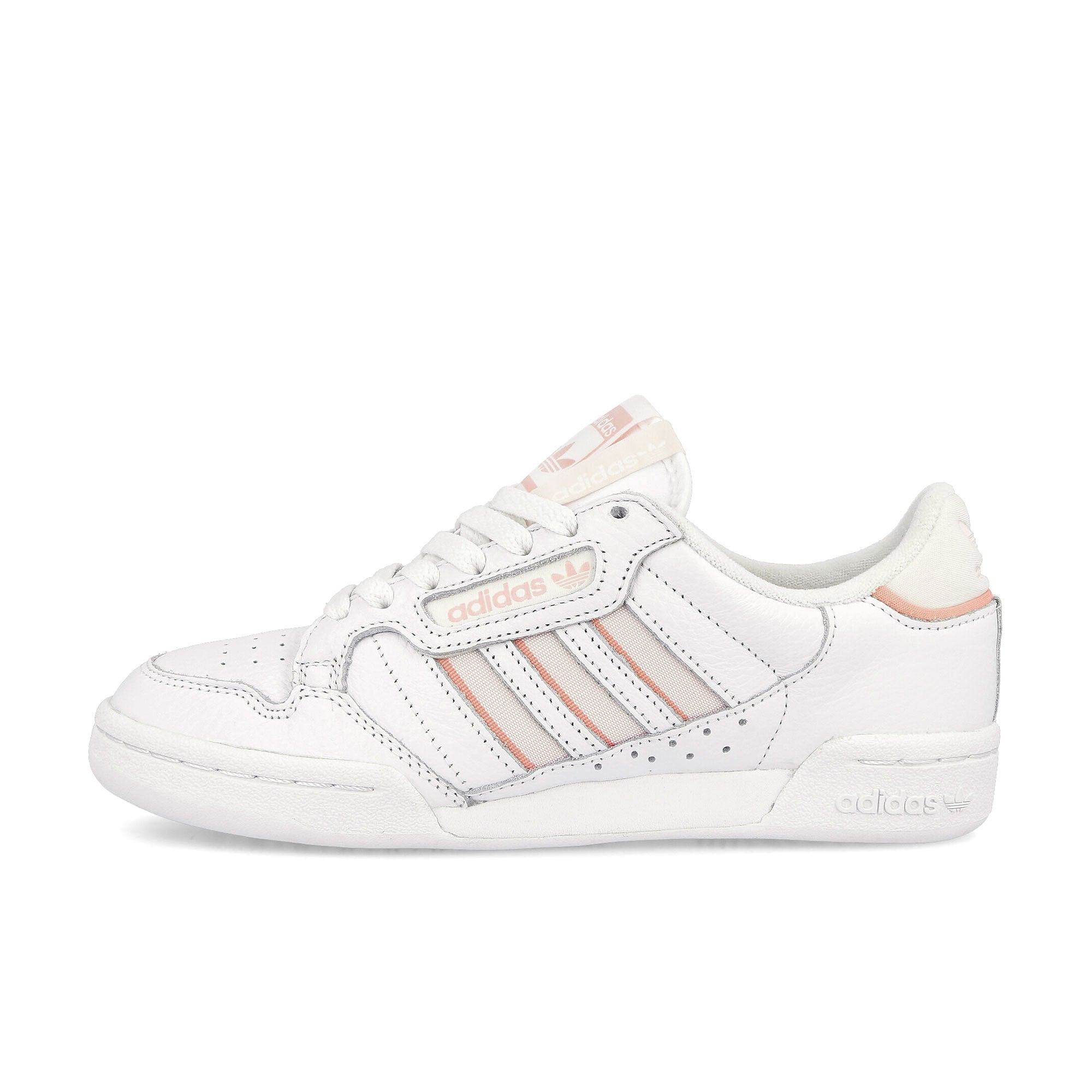 adidas wmns continental 80 stripes Cloud White / Off White / Bliss Orange Low Top Sneakers GX4432 | Overkill
