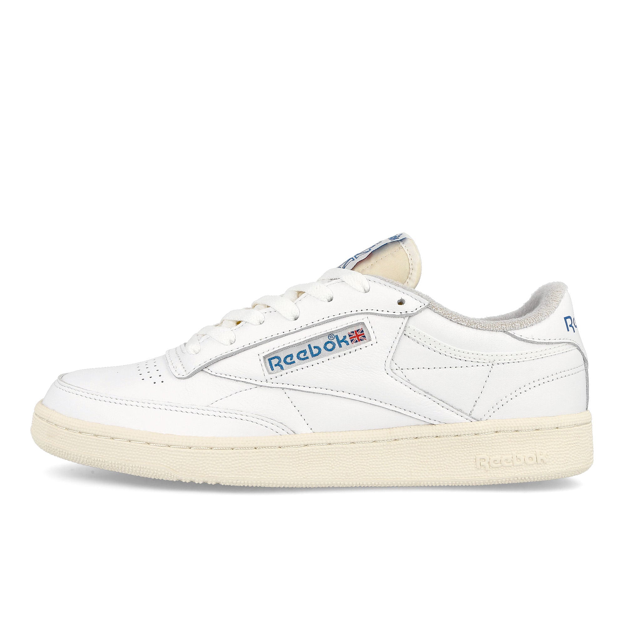 Reebok club c 85 vintage Footwear White / Chalk / Vector Blue Low Top Sneakers GX4467 | Overkill