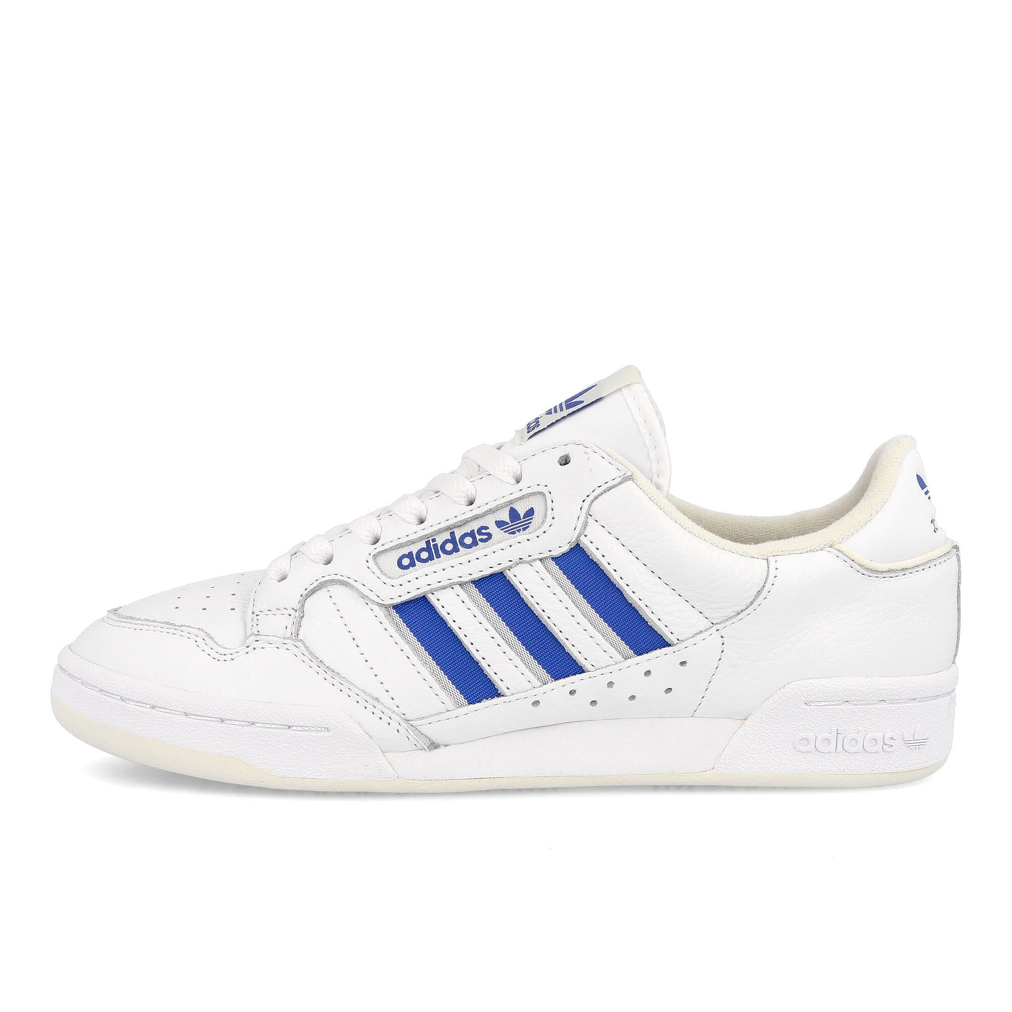 adidas continental 80 stripes Footwear White-Blue-Off White Sneakers GX4468 | Overkill