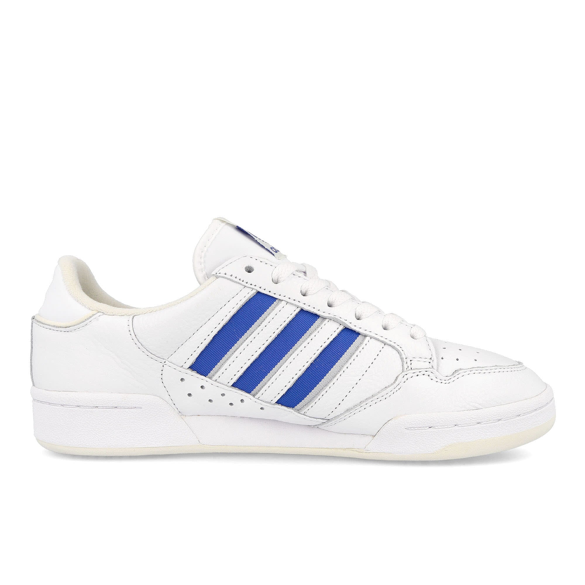 adidas continental 80 stripes Footwear White-Blue-Off White Sneakers Silhouette | Overkill