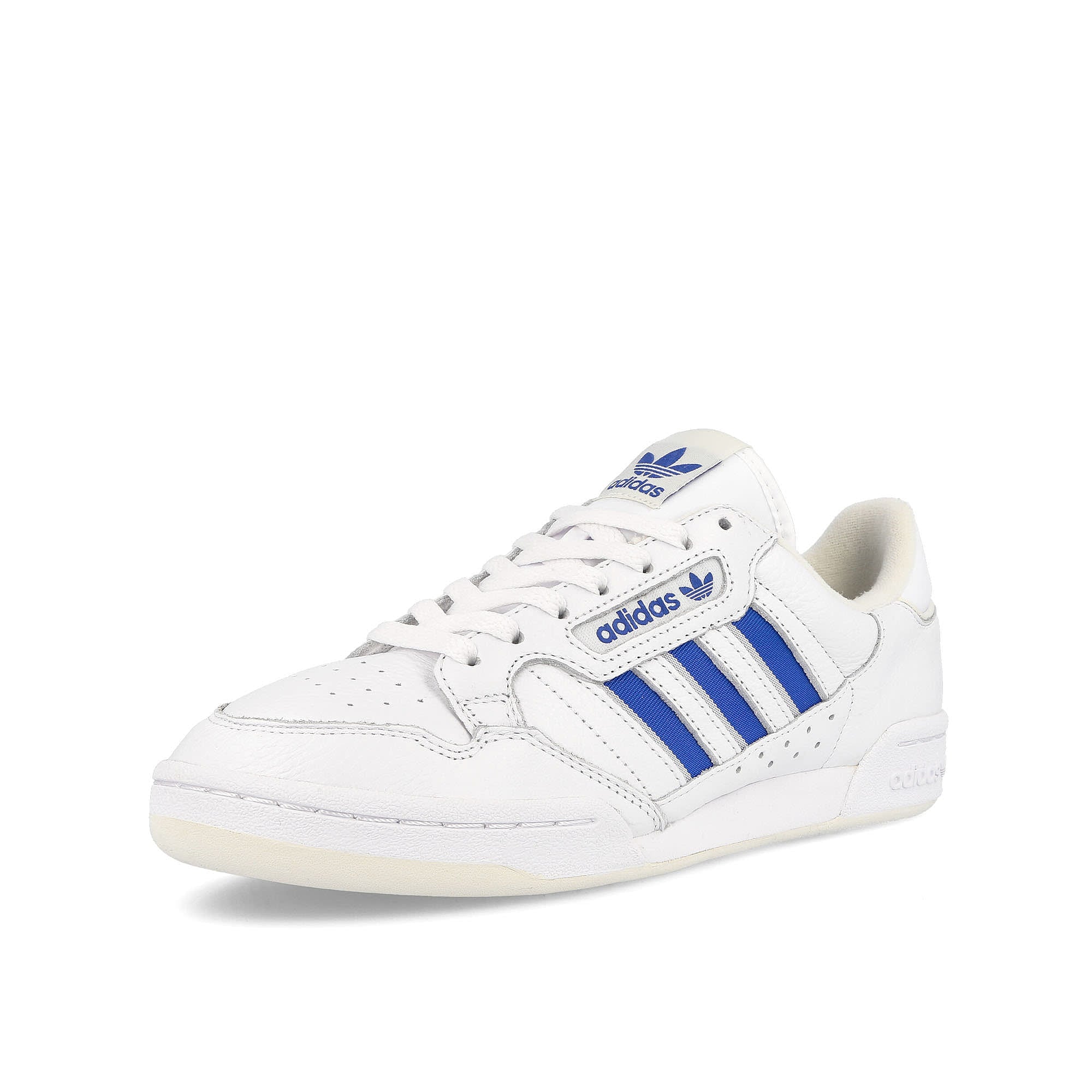 adidas continental 80 stripes Footwear White-Blue-Off White Sneakers Close Up | Overkill