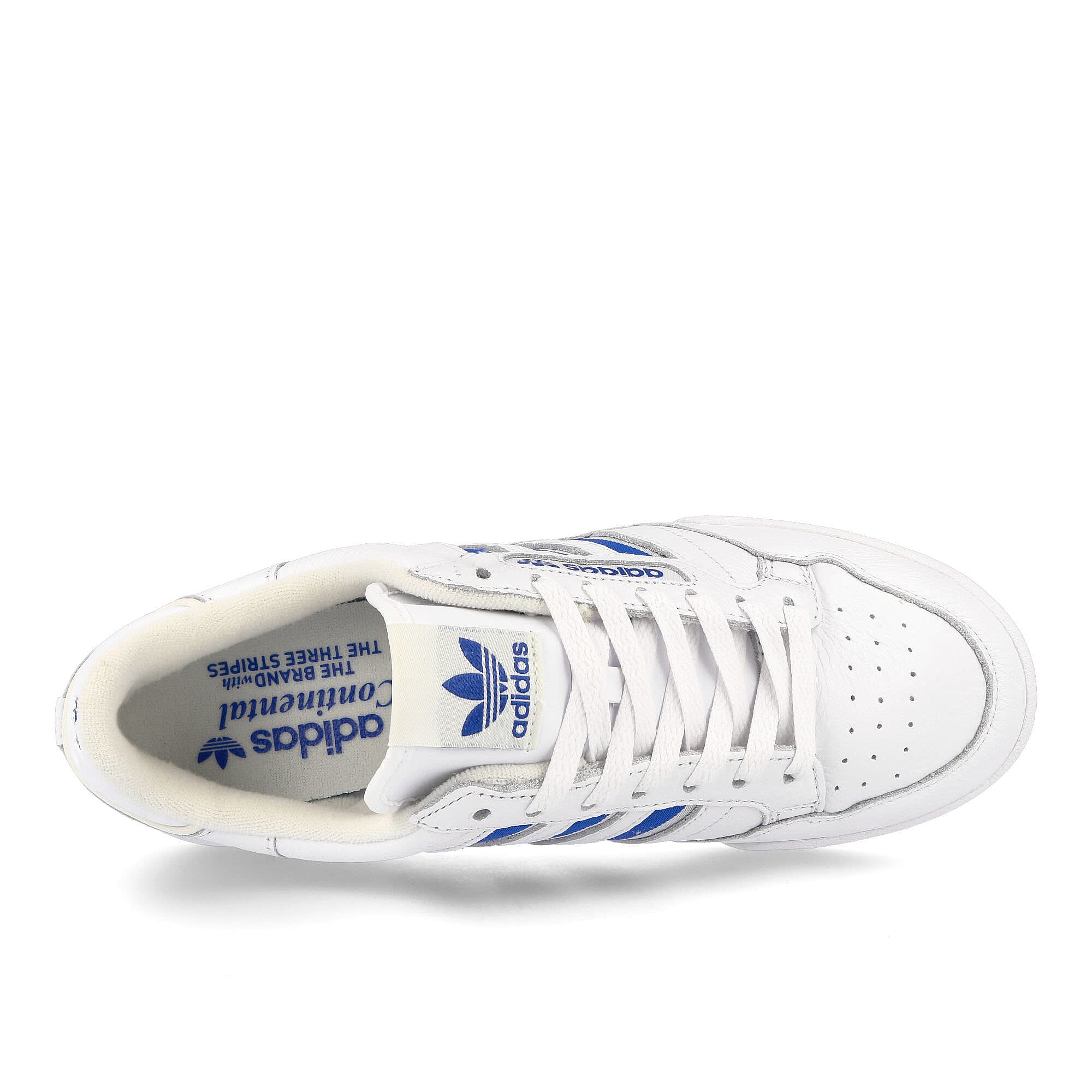 adidas continental 80 stripes Footwear White-Blue-Off White Sneakers Detailfoto | Overkill