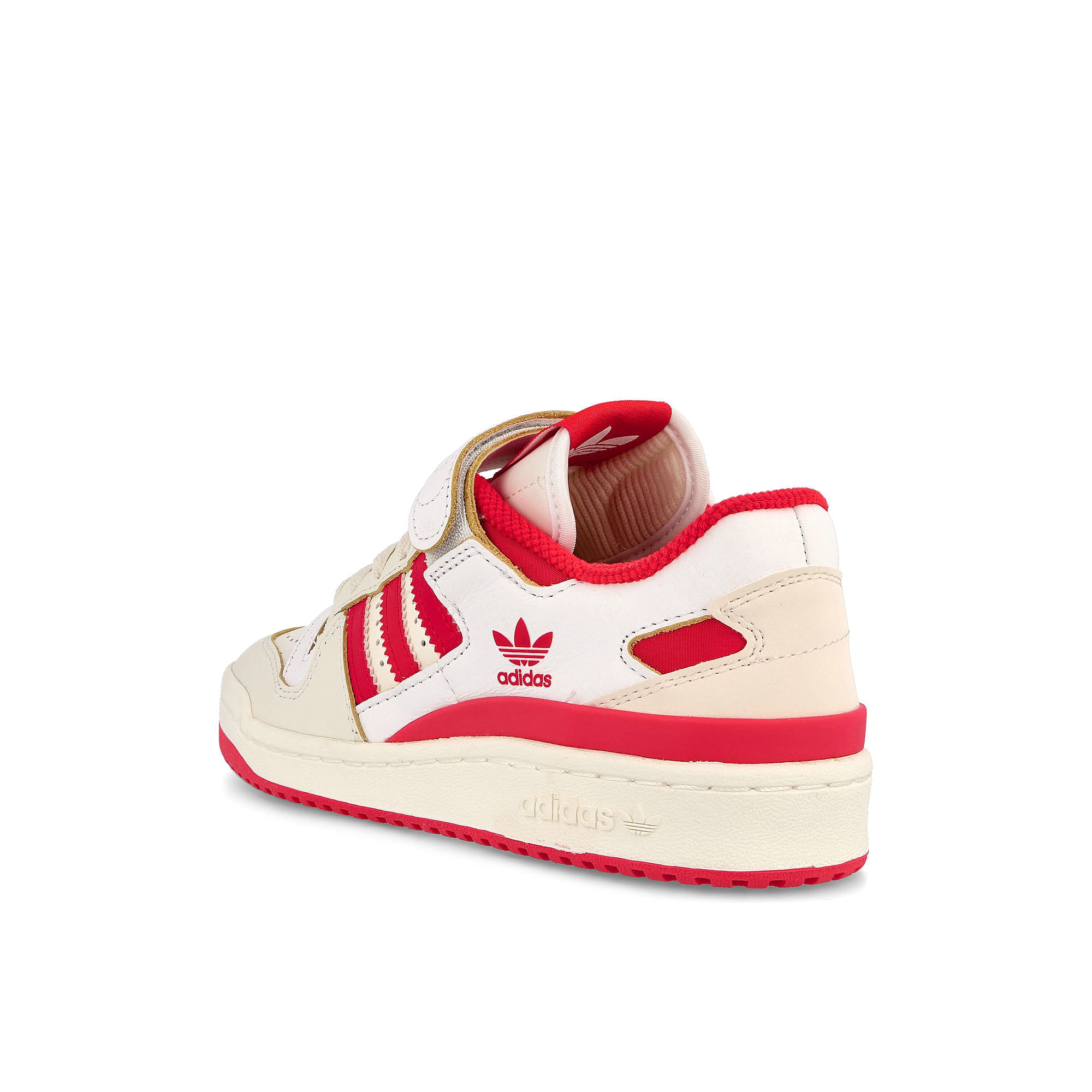 adidas wmns forum 84 low Of White / Vivid Red / Footwear White Low Top Sneakers Material | Overkill