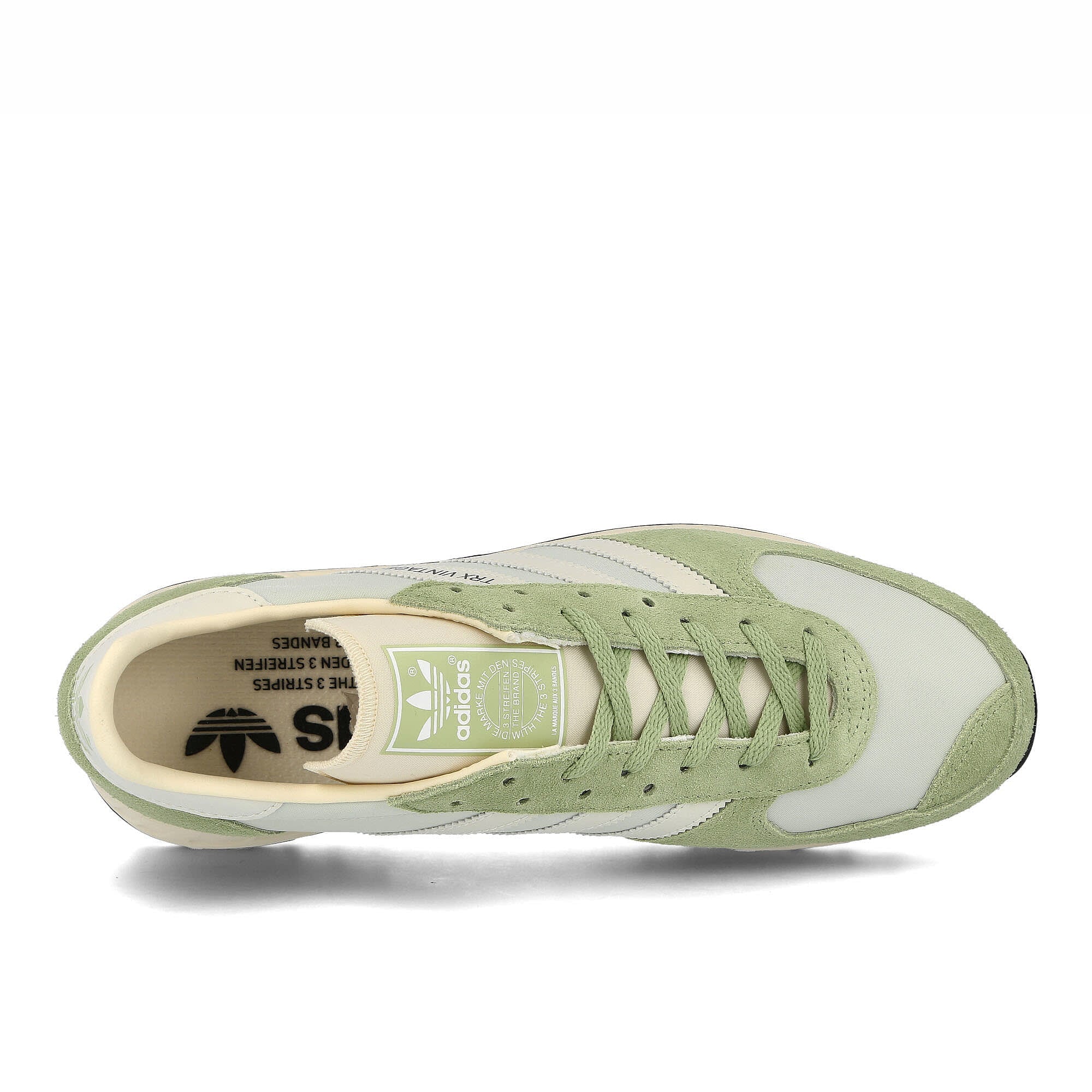 adidas trx vintage Magic Lime-White Tint-Linen Green Low Top Sneakers Detailfoto | Overkill