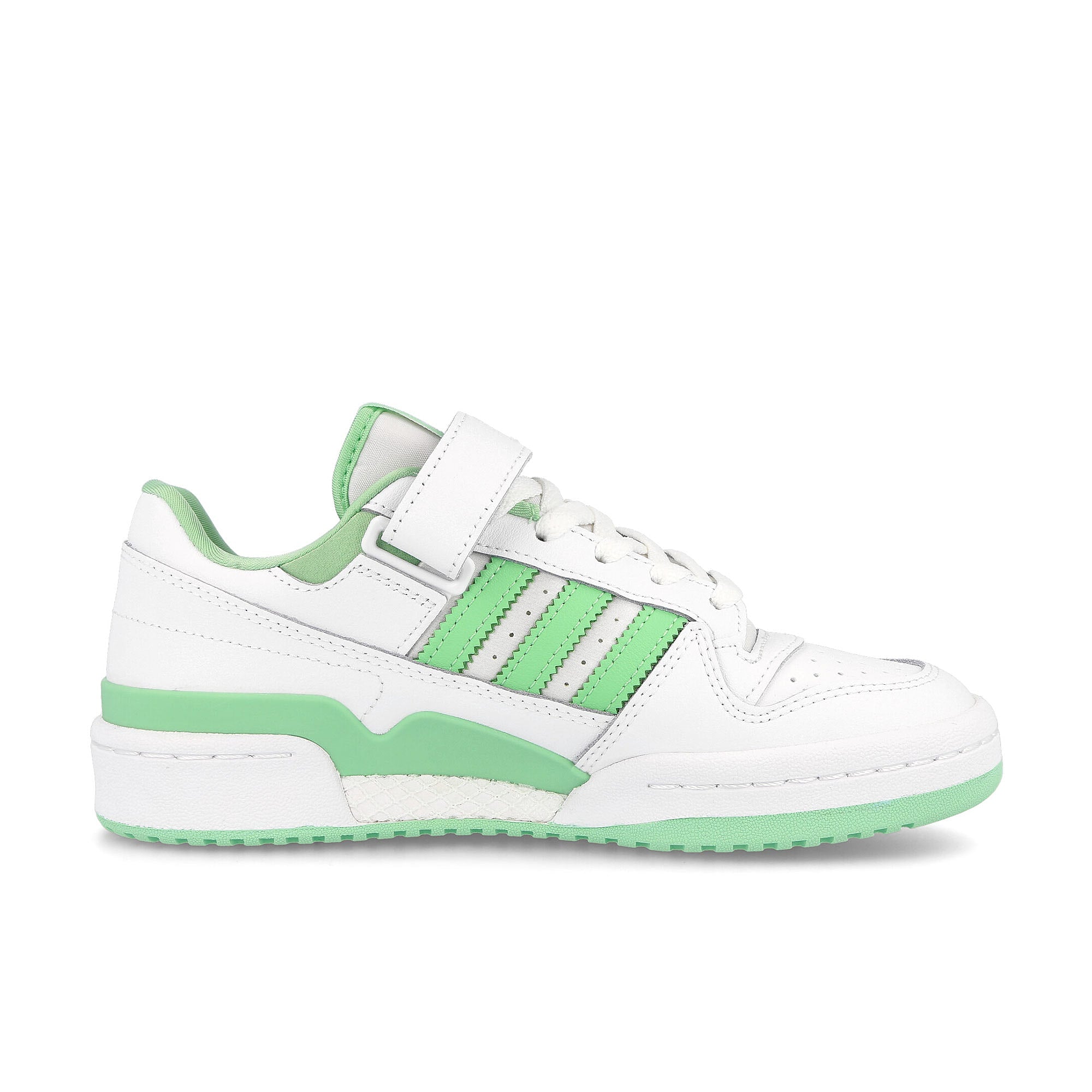 adidas wmns forum low Footwear White / Glory Mint / Footwear White Material | Overkill