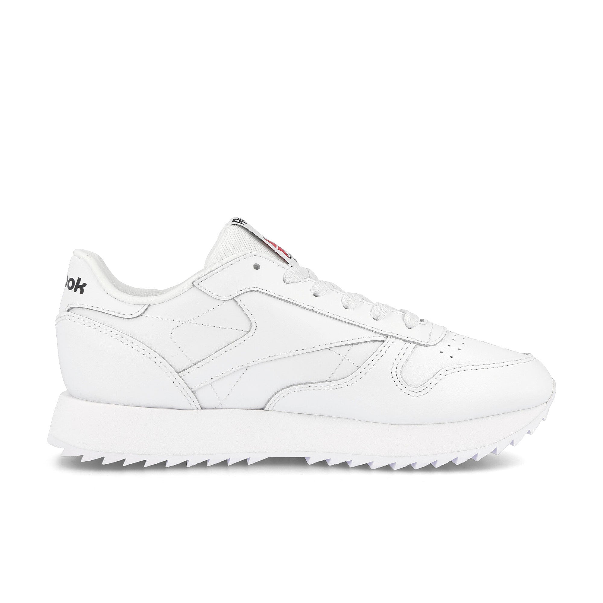 Reebok wmns classic leather ripple Footwear White / Footwear White / Footwear White Material | Overkill