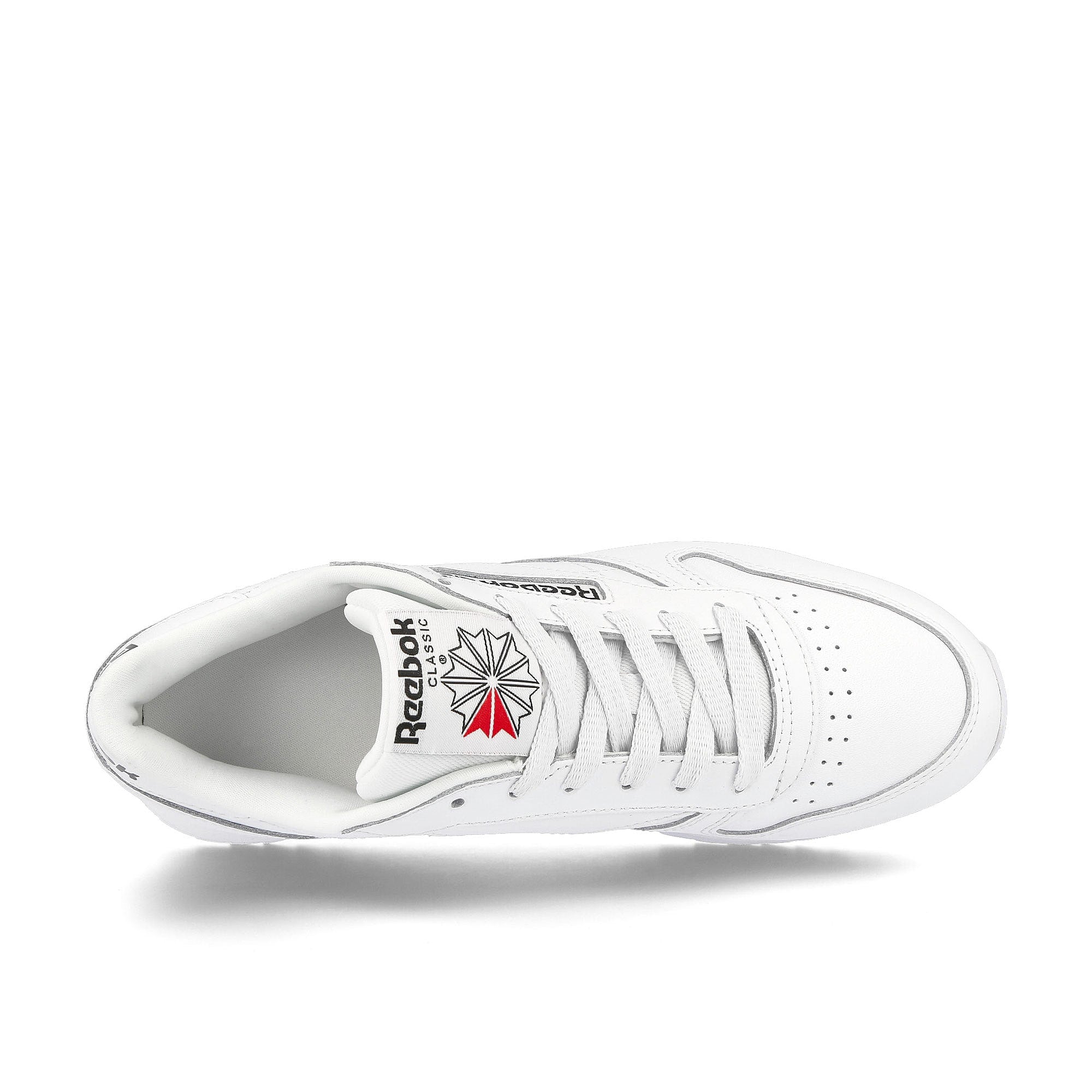 Reebok wmns classic leather ripple Footwear White / Footwear White / Footwear White Detail view 1 | Overkill