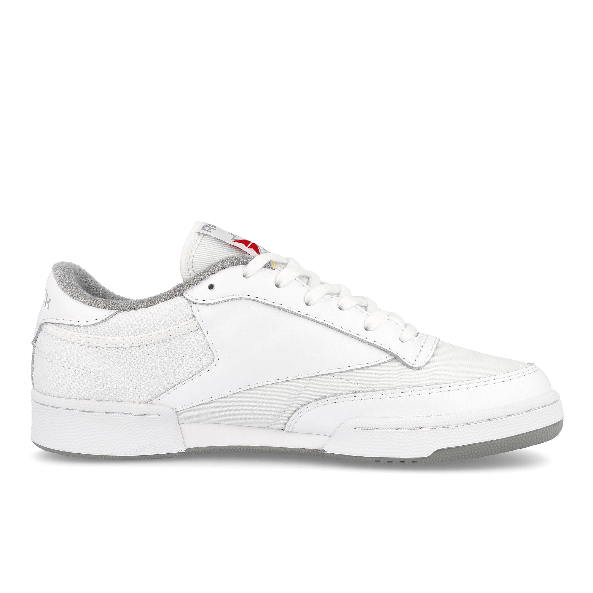 Reebok club c 1985 tv Footwear White / Footwear White / Pure Grey 4 Low Top Sneakers Silhouette | Overkill