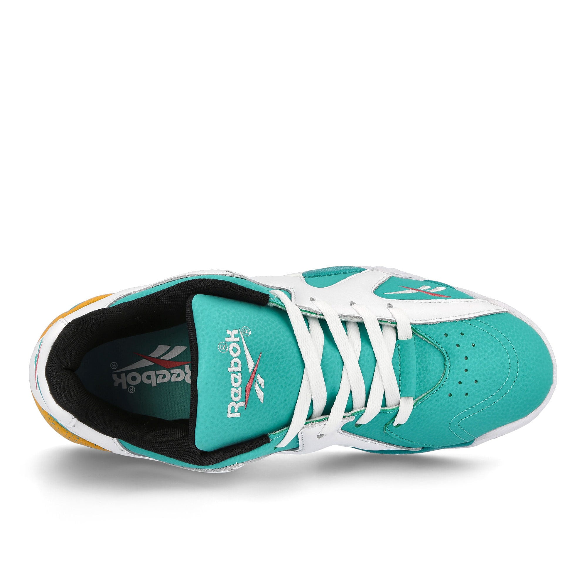 Reebok kamikaze ii low Spearmint-Footwear White-Maximum Orange Sneakers Detailfoto | Overkill
