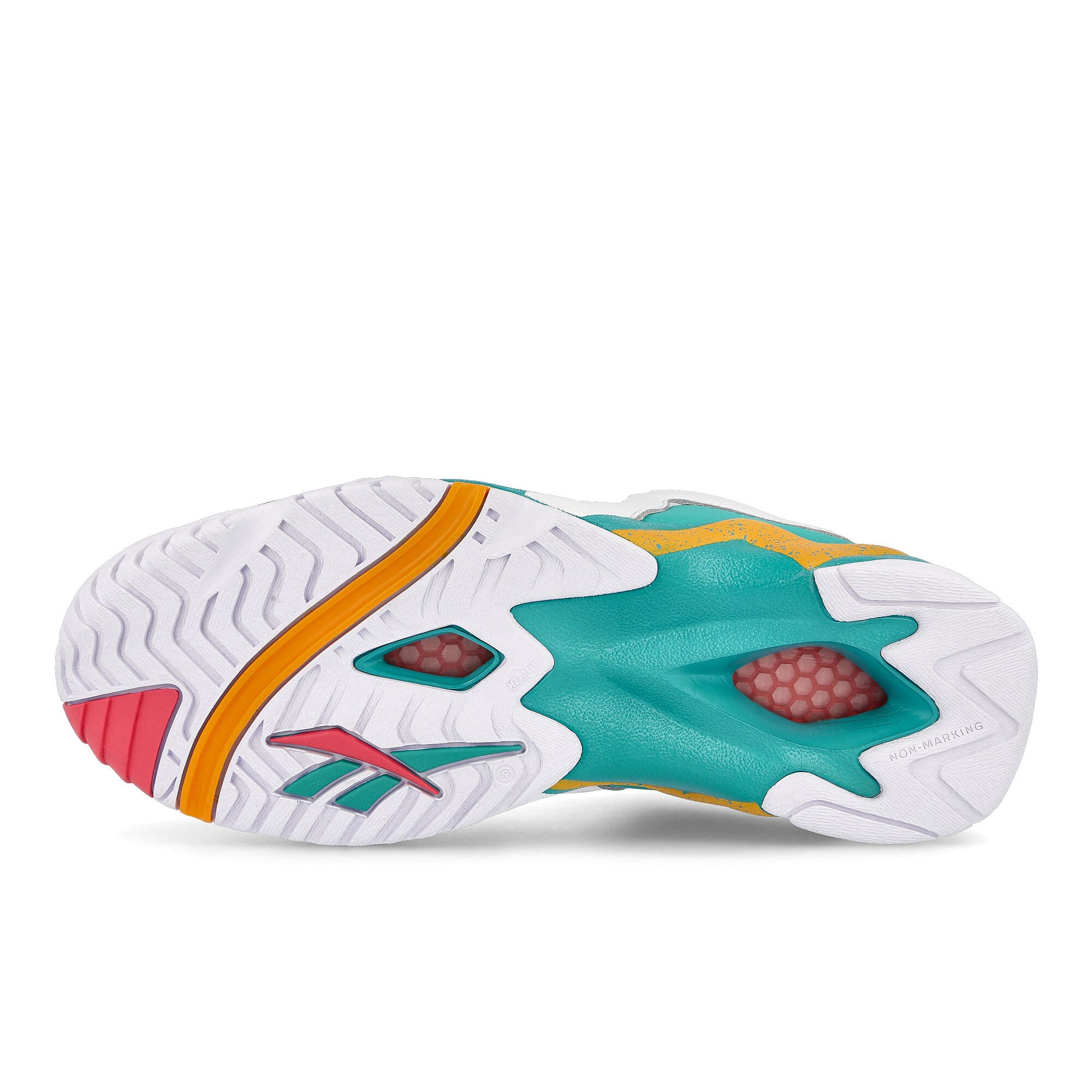 Reebok kamikaze ii low Spearmint-Footwear White-Maximum Orange Sneakers Detail View 1 | Overkill