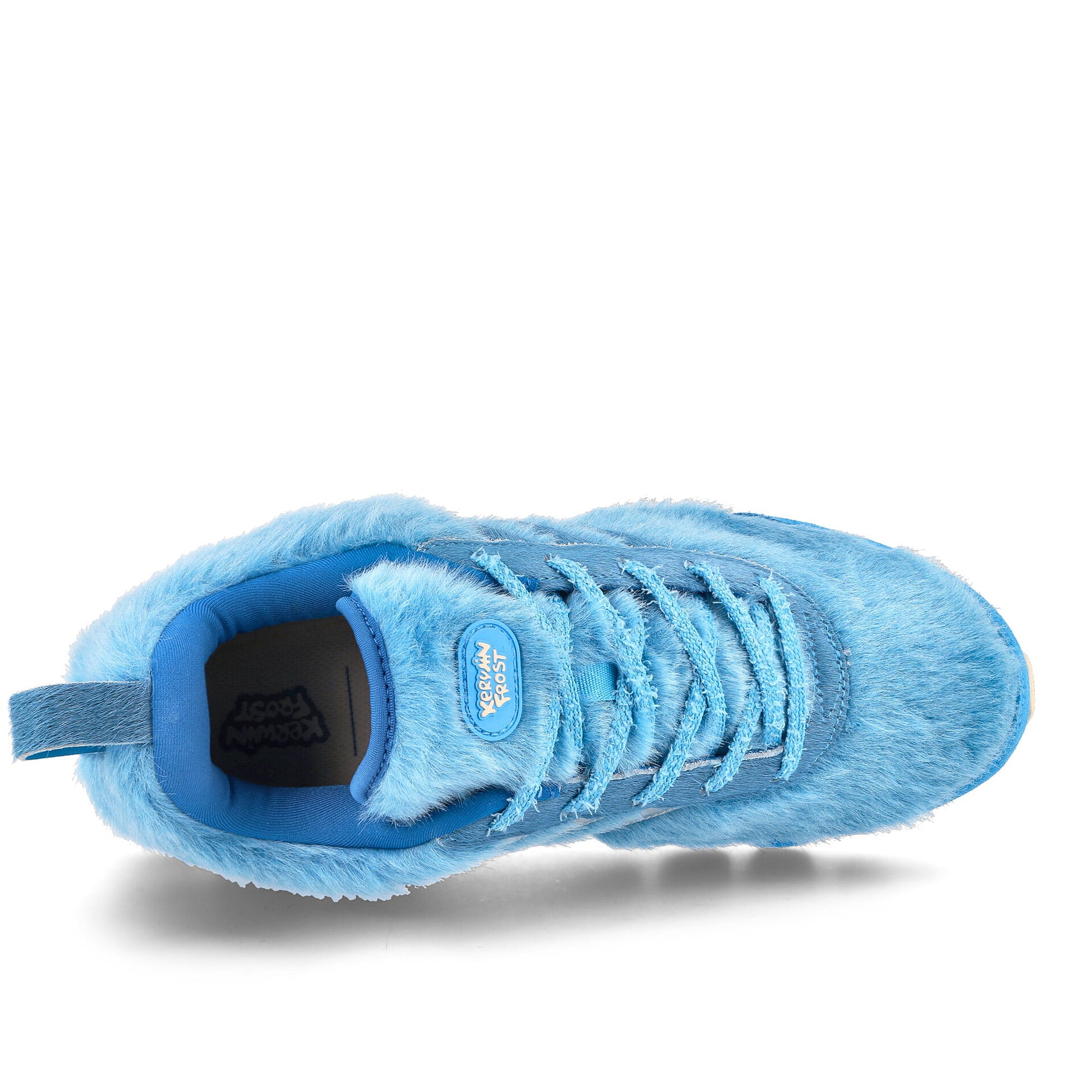 adidas Kerwin Frost x adidas YTI Microbounce Bright Royal / Bright Royal / Ecru Tint Sneakers Detailfoto | Overkill