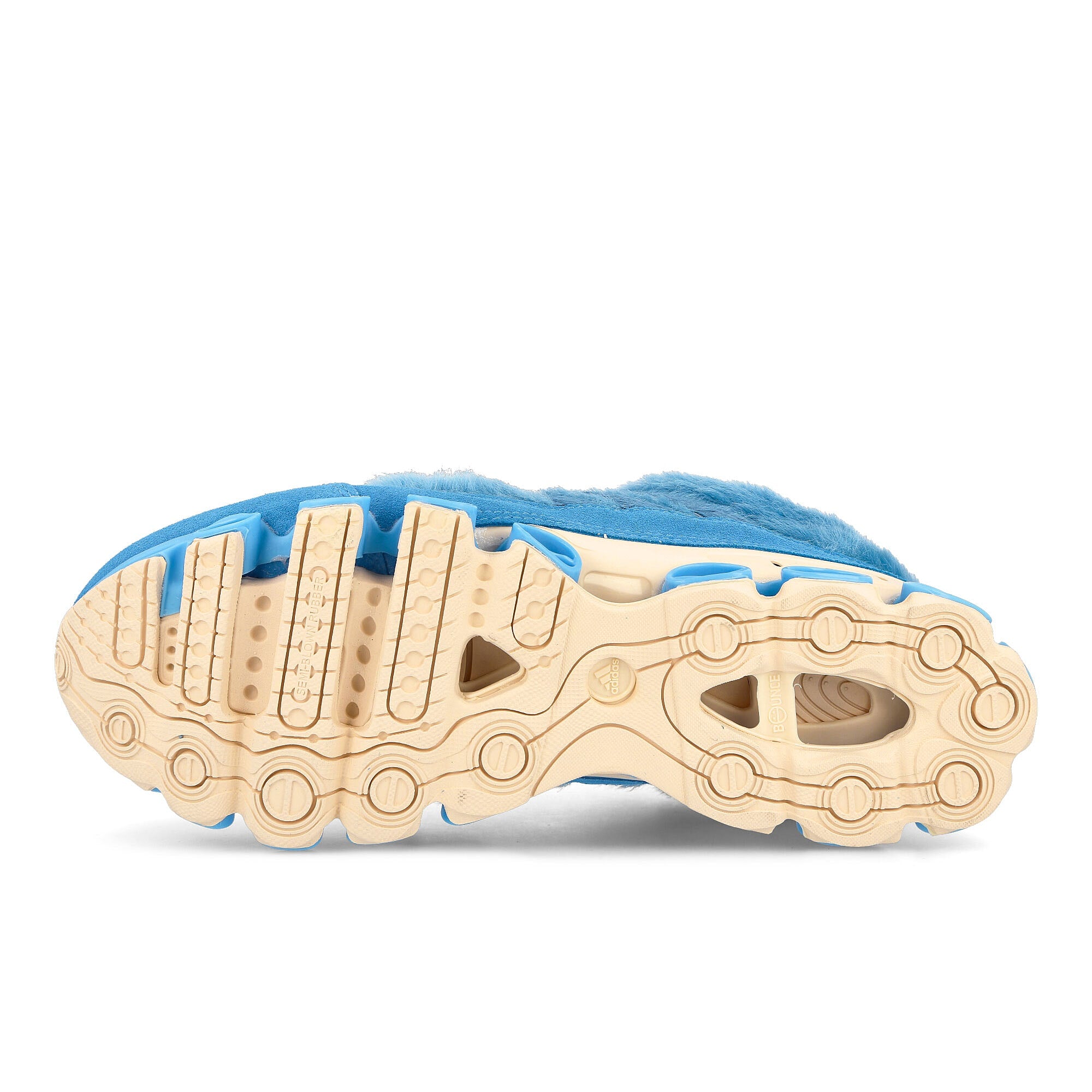 adidas Kerwin Frost x adidas YTI Microbounce Bright Royal / Bright Royal / Ecru Tint Sneakers Detail View 1 | Overkill